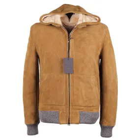 Rifugio Hooded Shearling Leather Jacket