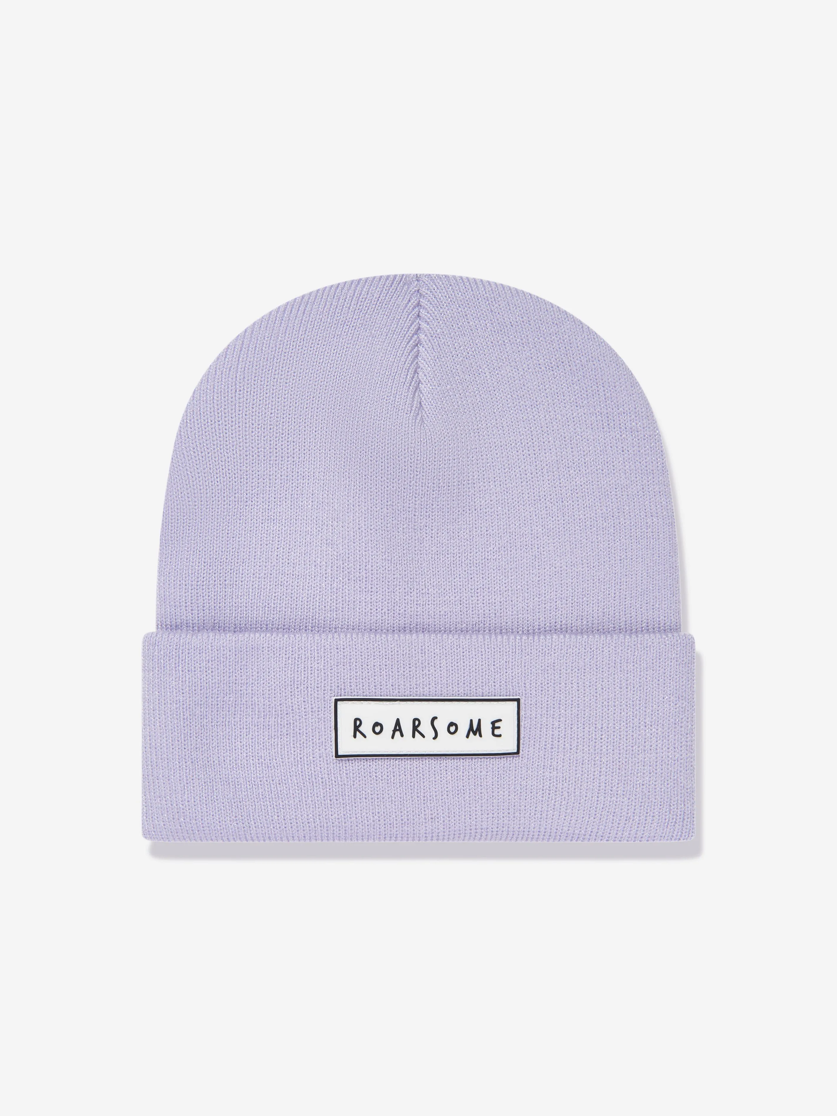 Roarsome Girls Heather Beanie in Purple