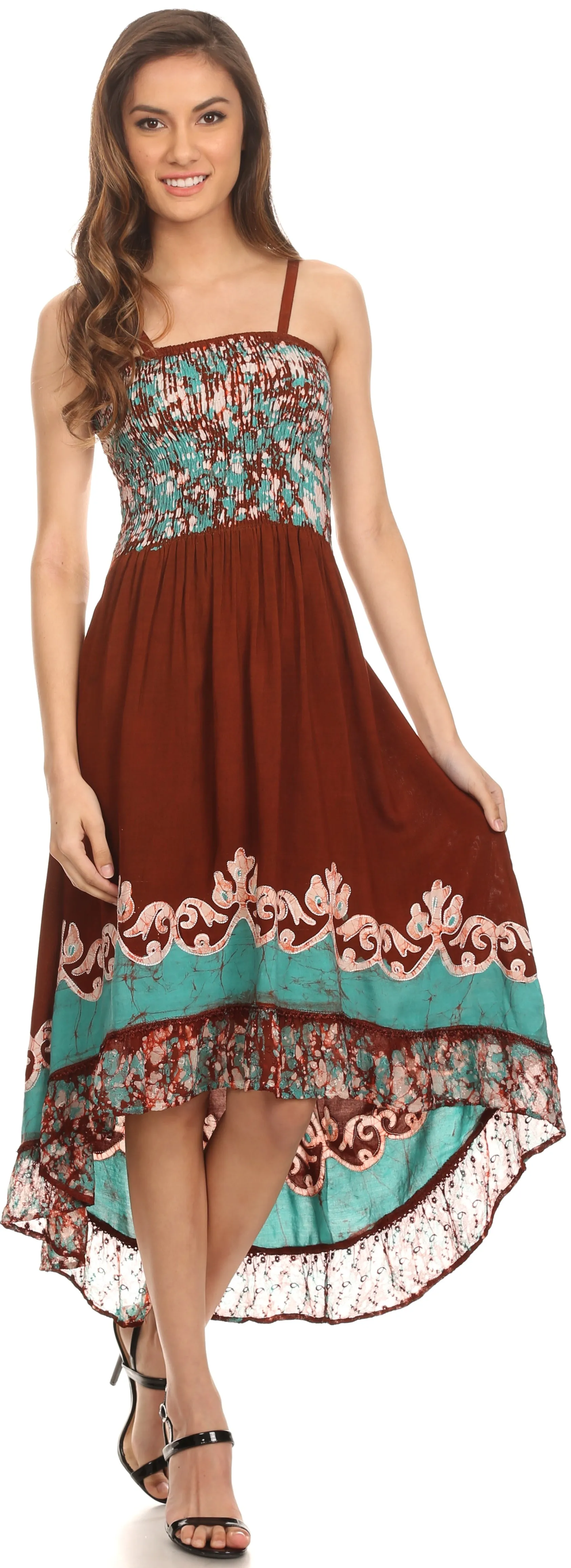 Sakkas Adara Batik Hi Lo Dress