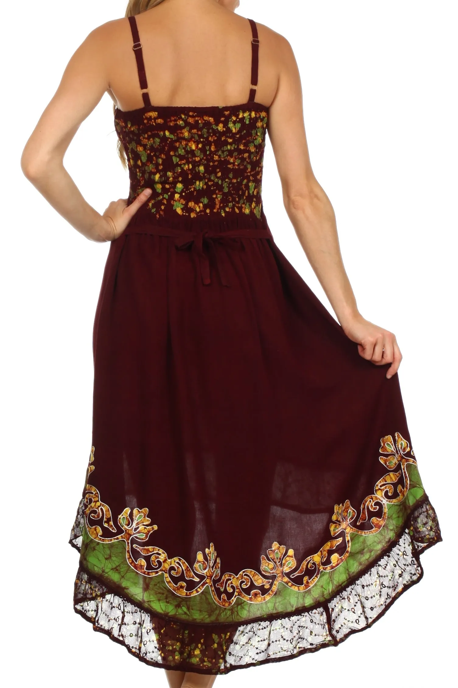 Sakkas Adara Batik Hi Lo Dress