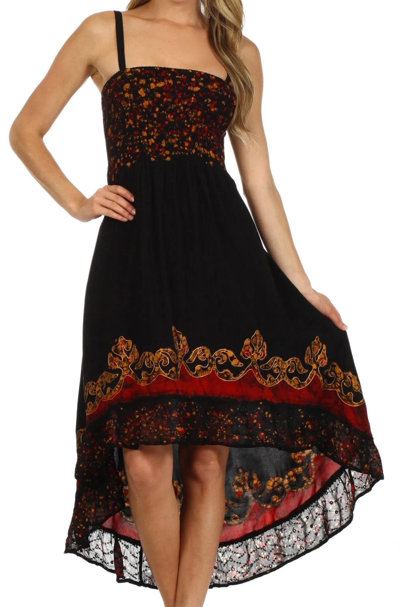 Sakkas Adara Batik Hi Lo Dress