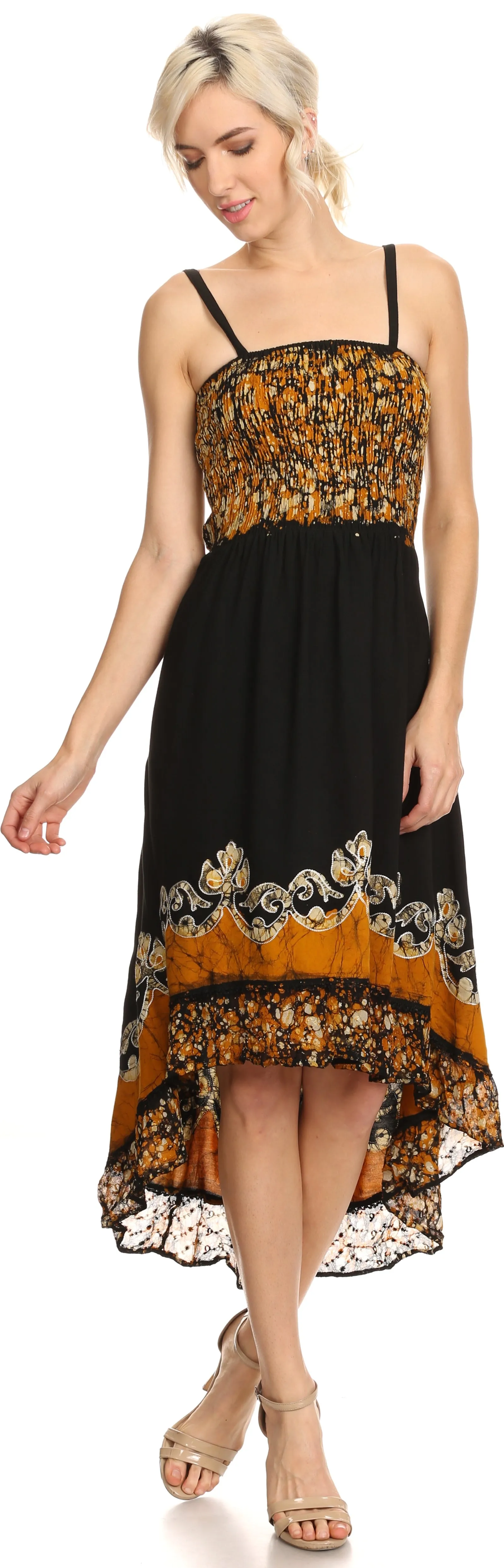 Sakkas Adara Batik Hi Lo Dress