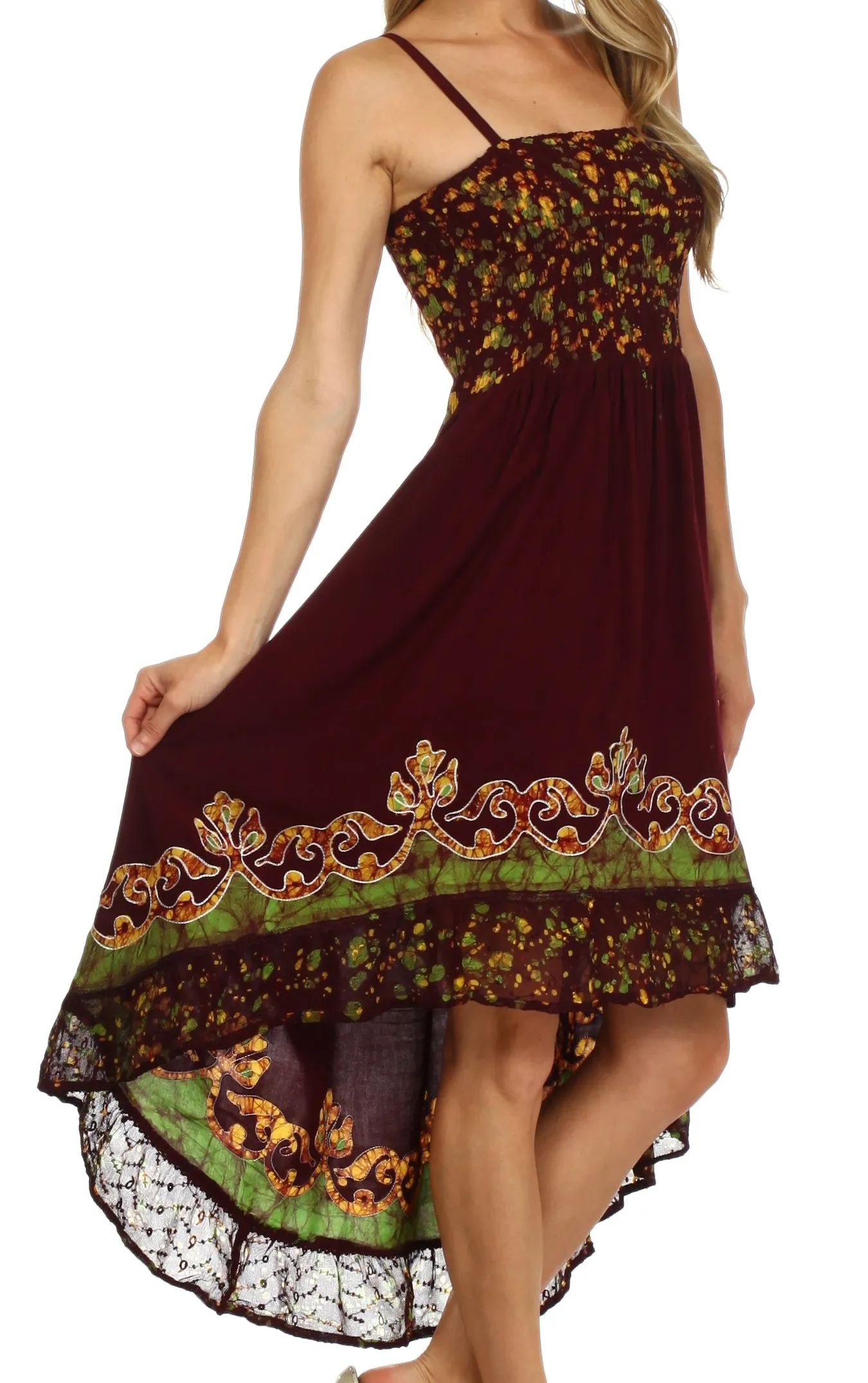 Sakkas Adara Batik Hi Lo Dress