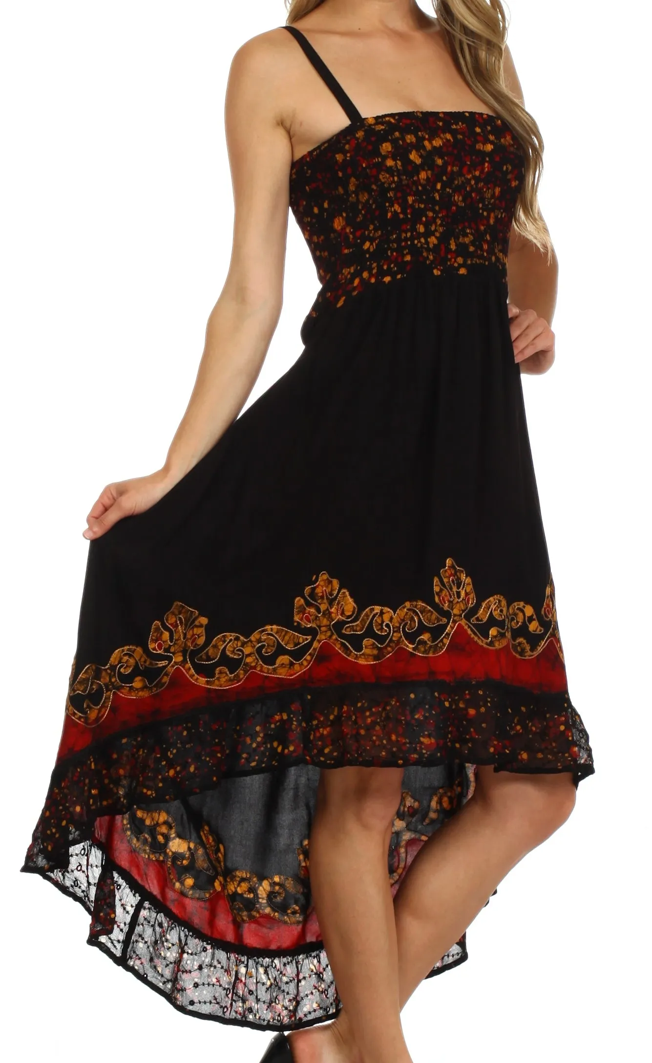 Sakkas Adara Batik Hi Lo Dress