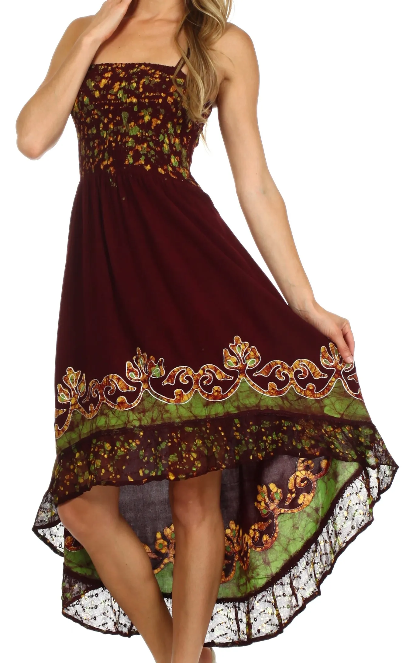 Sakkas Adara Batik Hi Lo Dress