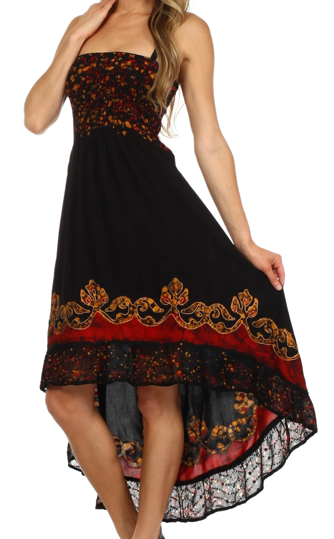 Sakkas Adara Batik Hi Lo Dress