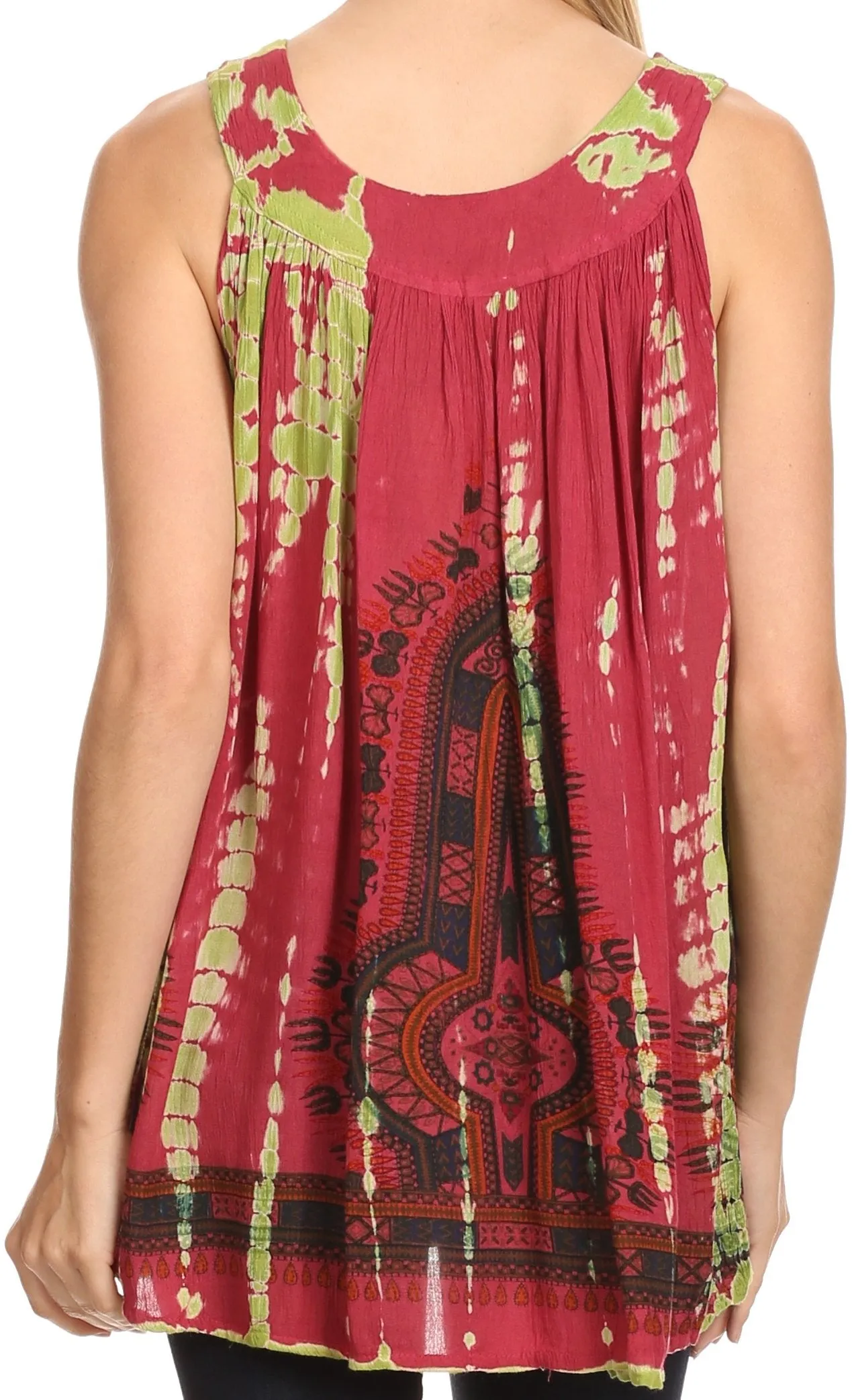 Sakkas Bohemian Spirit Relaxed Fit Blouse