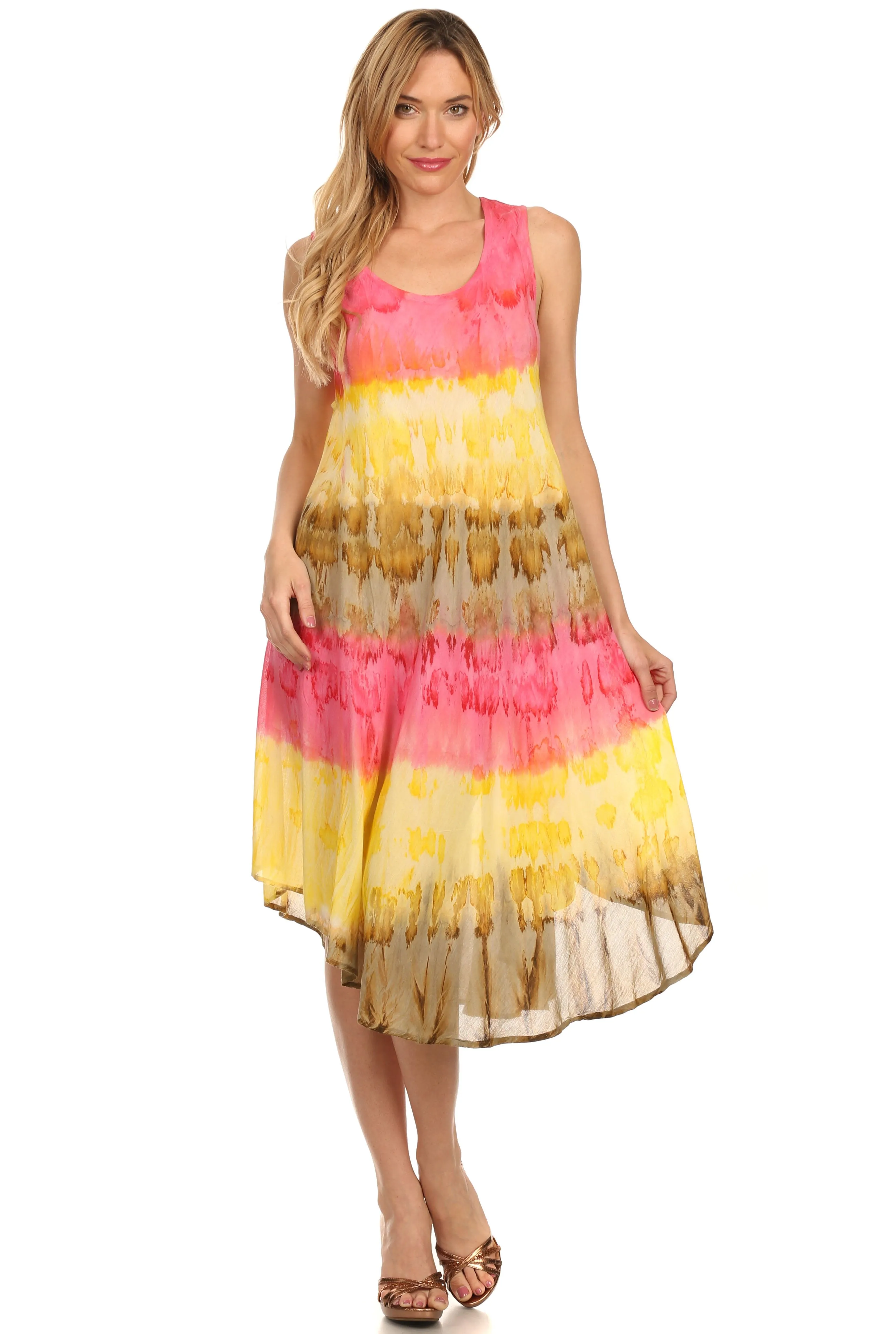 Sakkas Desert Sun Caftan Dress / Cover Up