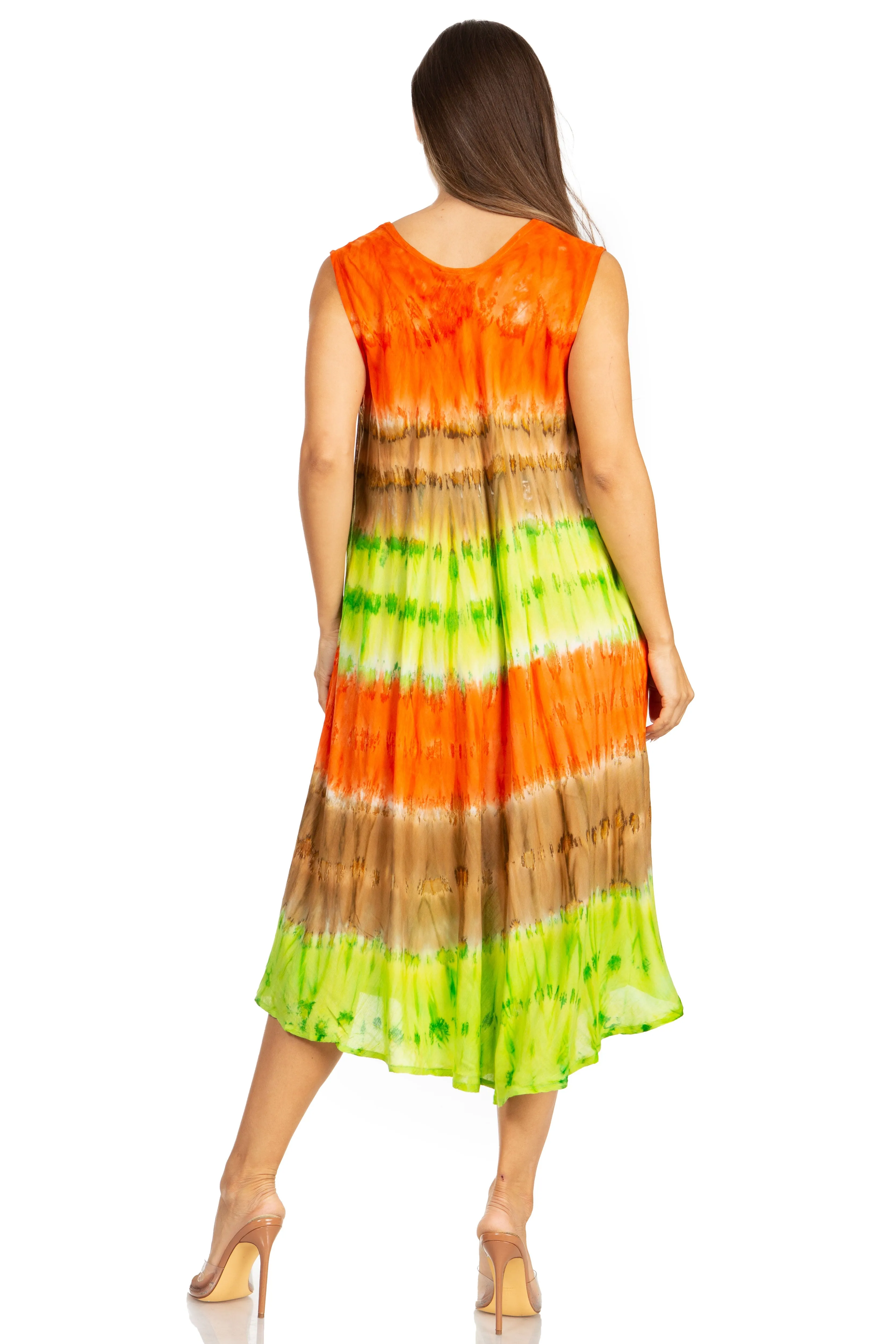 Sakkas Desert Sun Caftan Dress / Cover Up