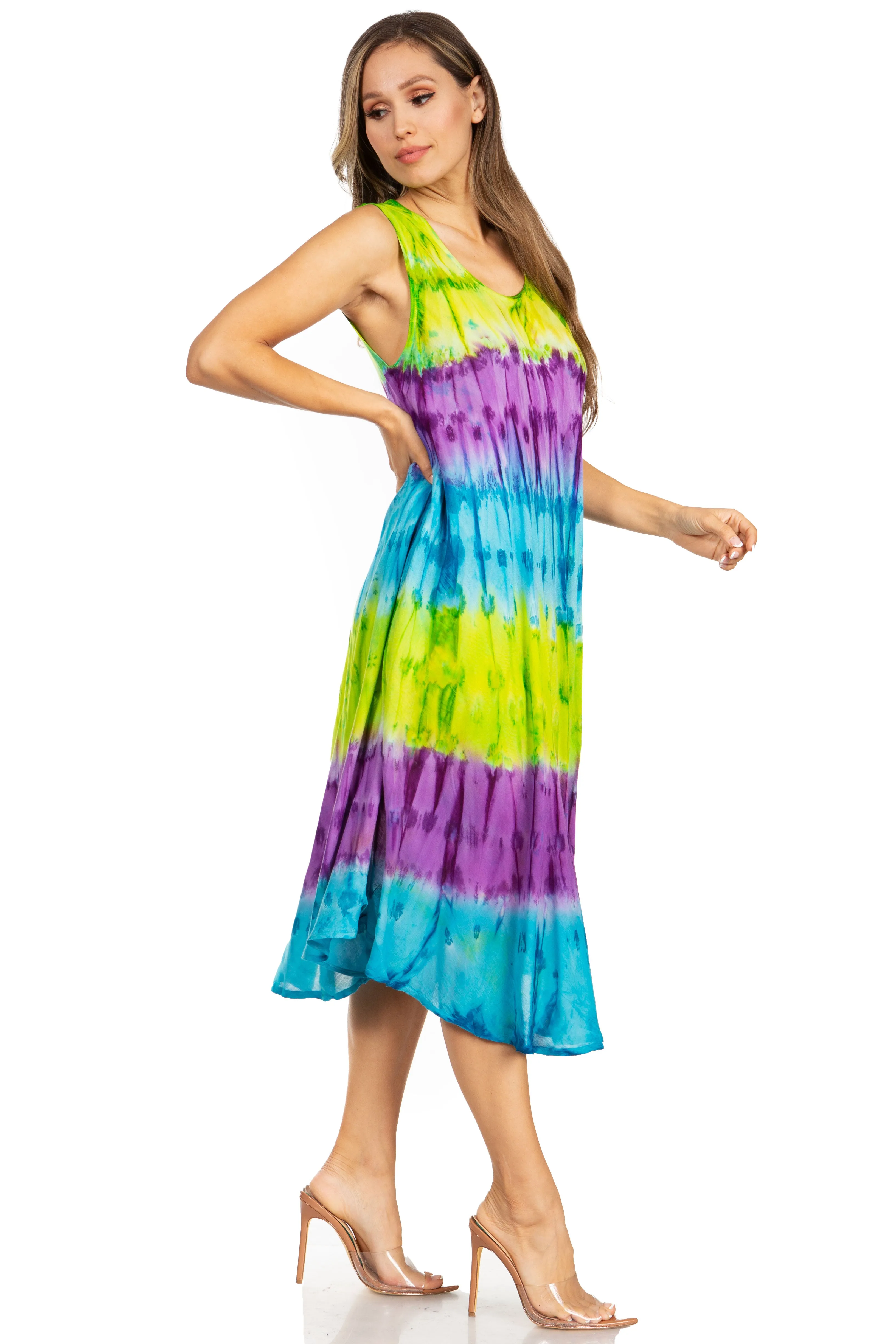 Sakkas Desert Sun Caftan Dress / Cover Up