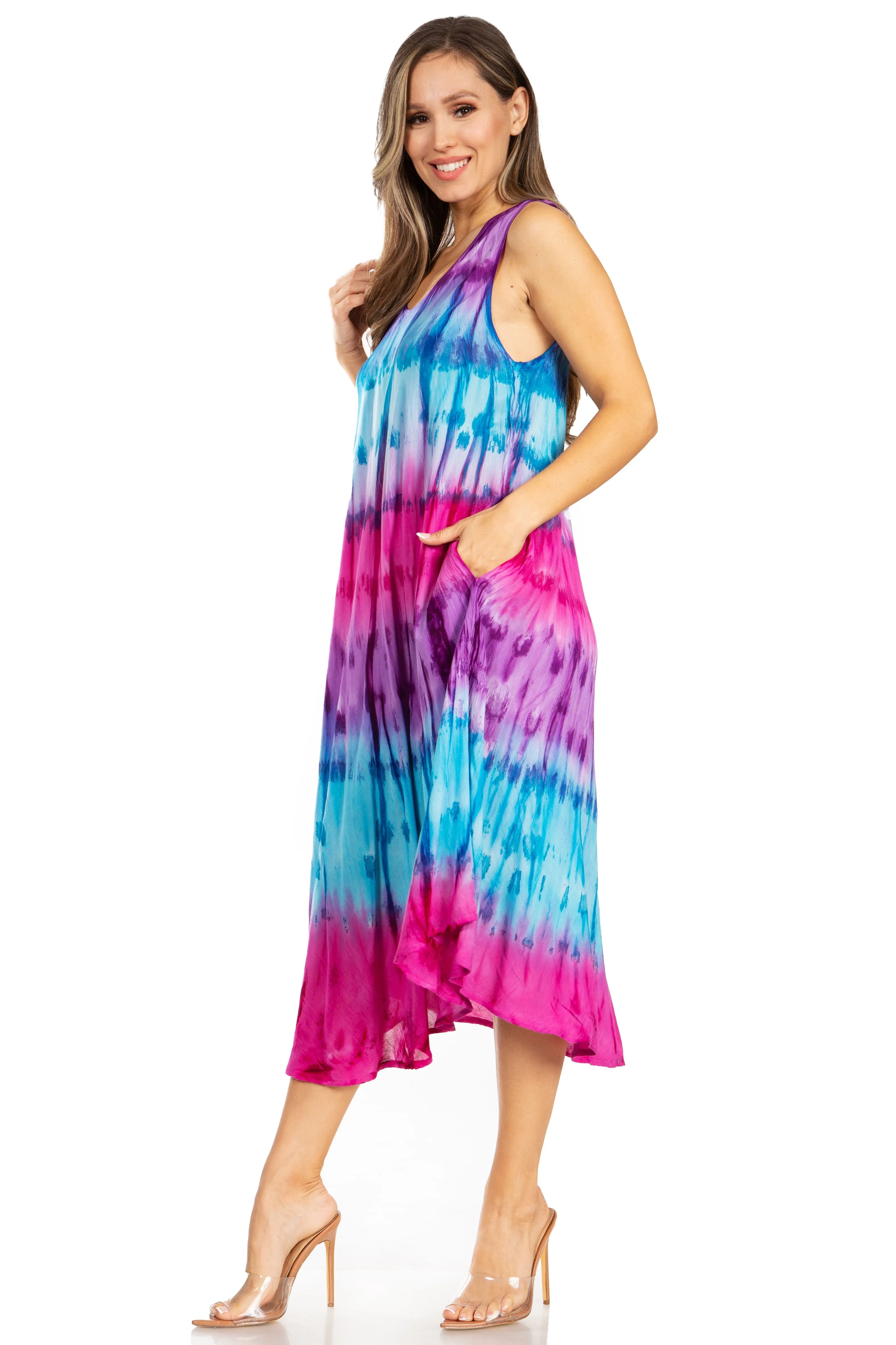 Sakkas Desert Sun Caftan Dress / Cover Up