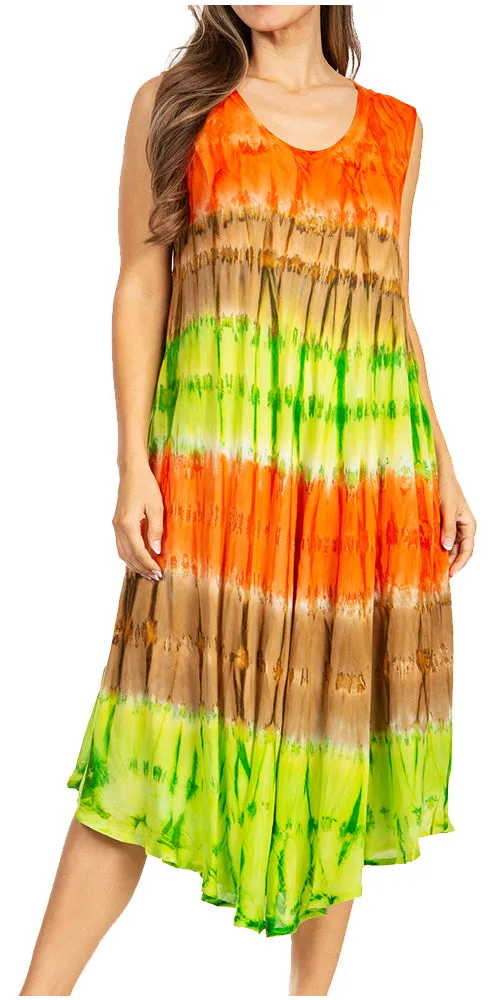 Sakkas Desert Sun Caftan Dress / Cover Up