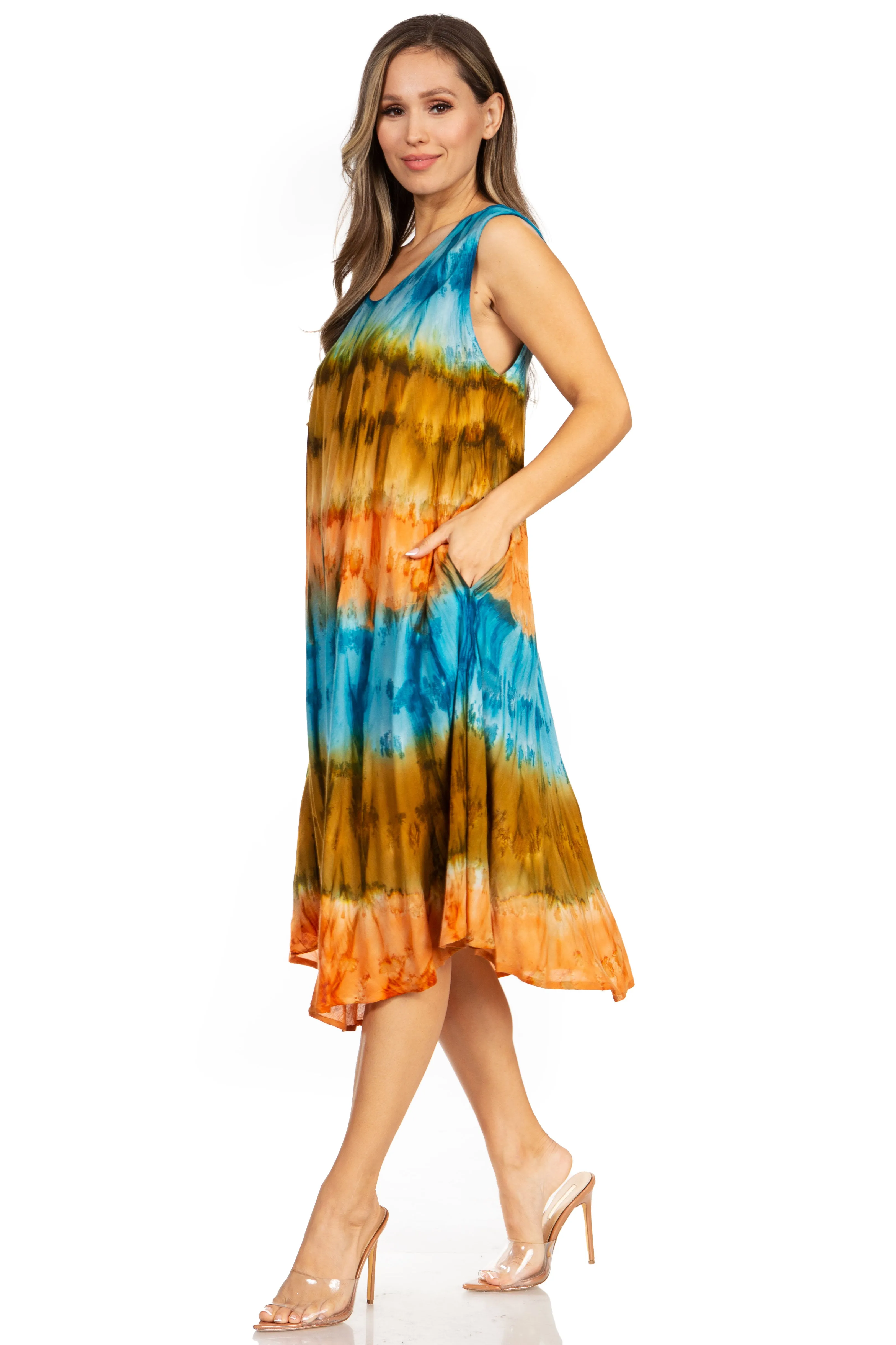 Sakkas Desert Sun Caftan Dress / Cover Up