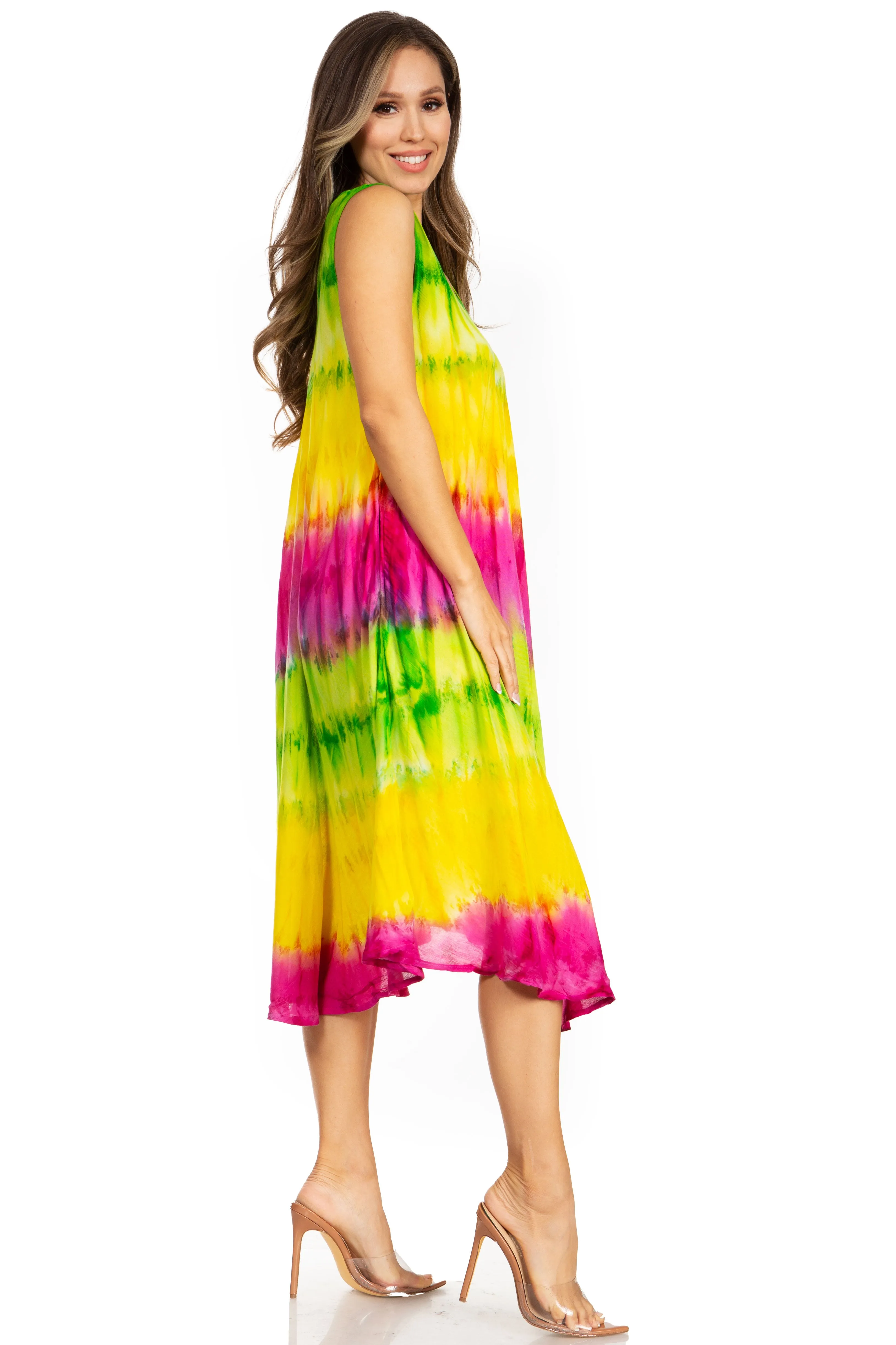 Sakkas Desert Sun Caftan Dress / Cover Up