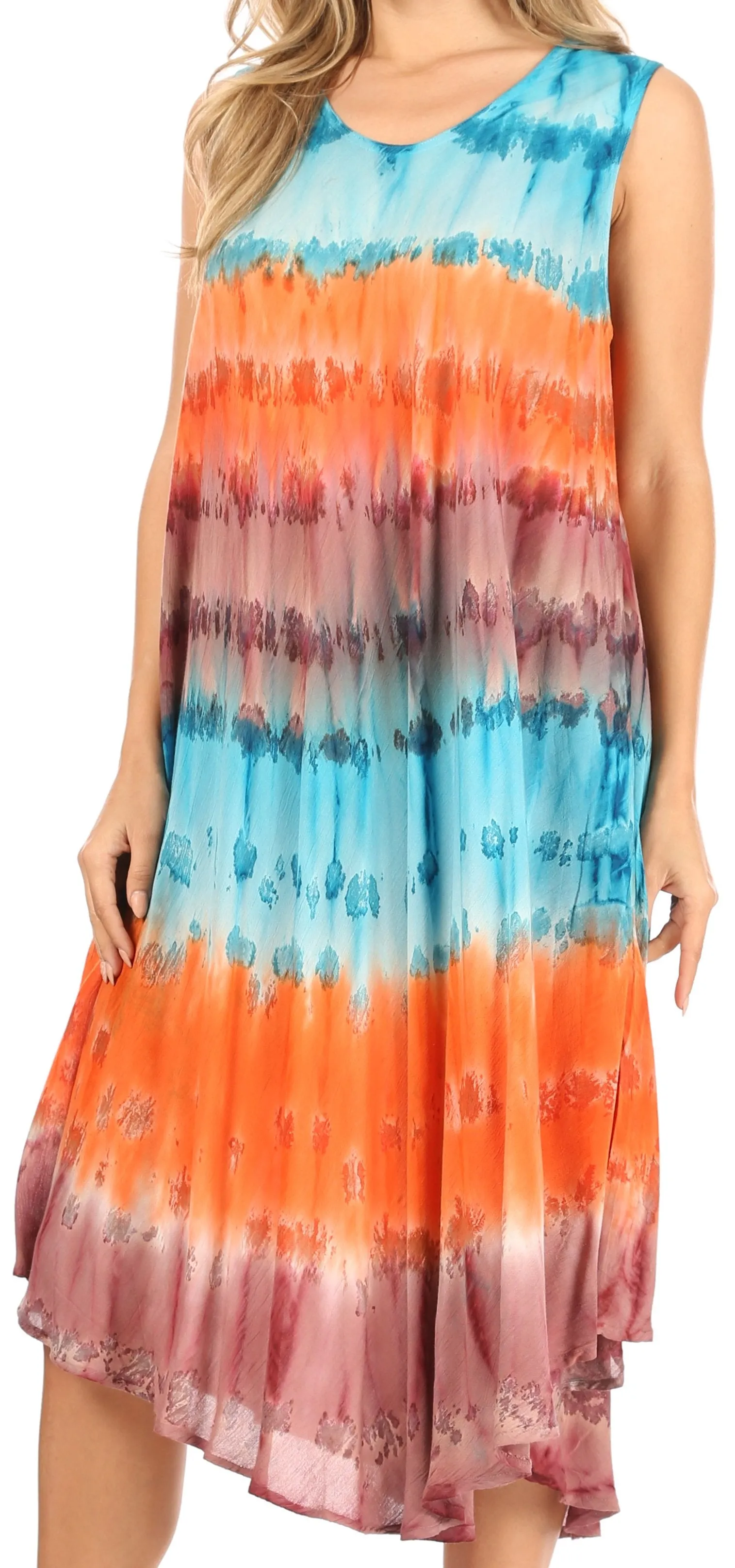 Sakkas Desert Sun Caftan Dress / Cover Up