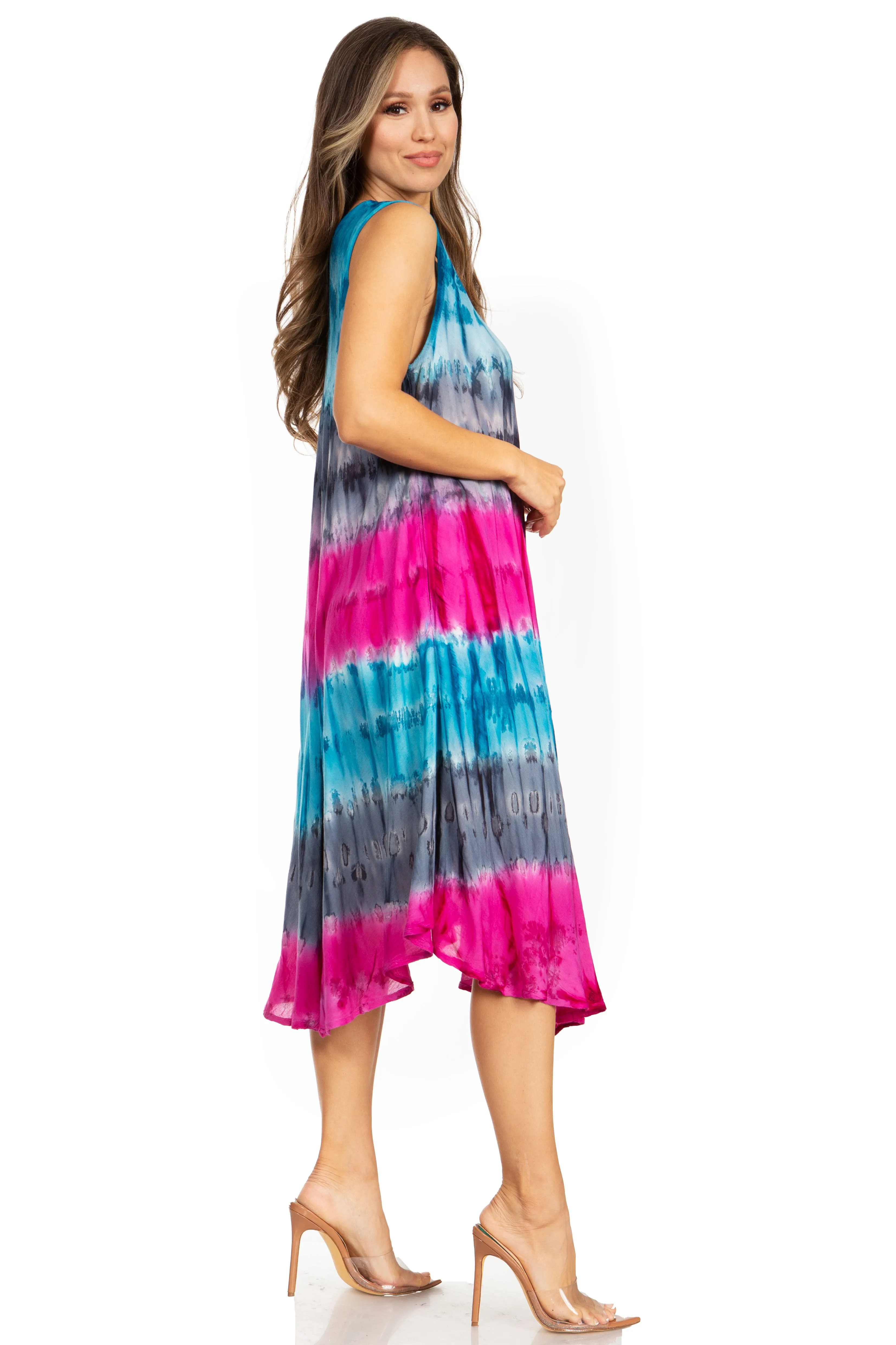 Sakkas Desert Sun Caftan Dress / Cover Up