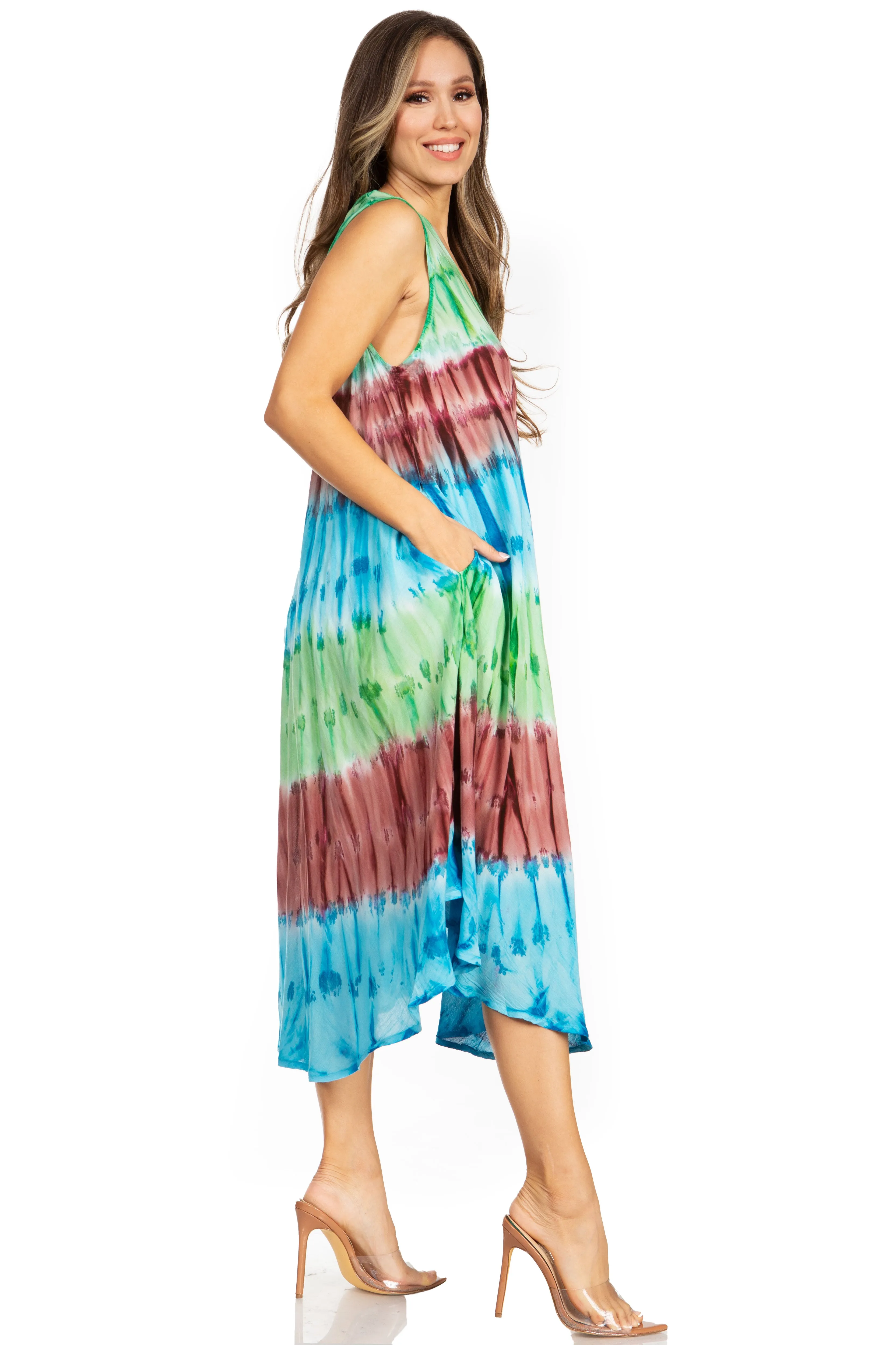 Sakkas Desert Sun Caftan Dress / Cover Up