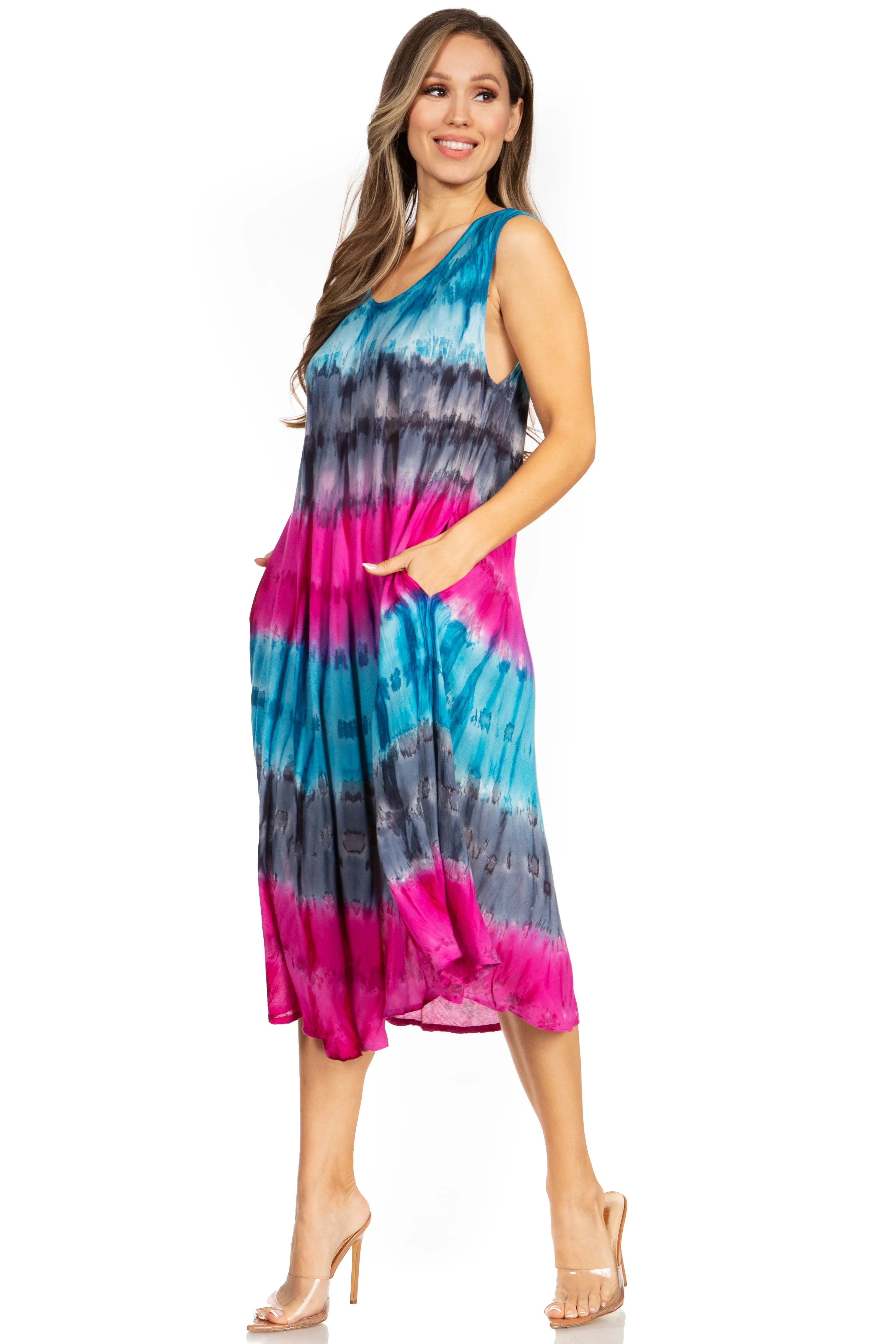 Sakkas Desert Sun Caftan Dress / Cover Up