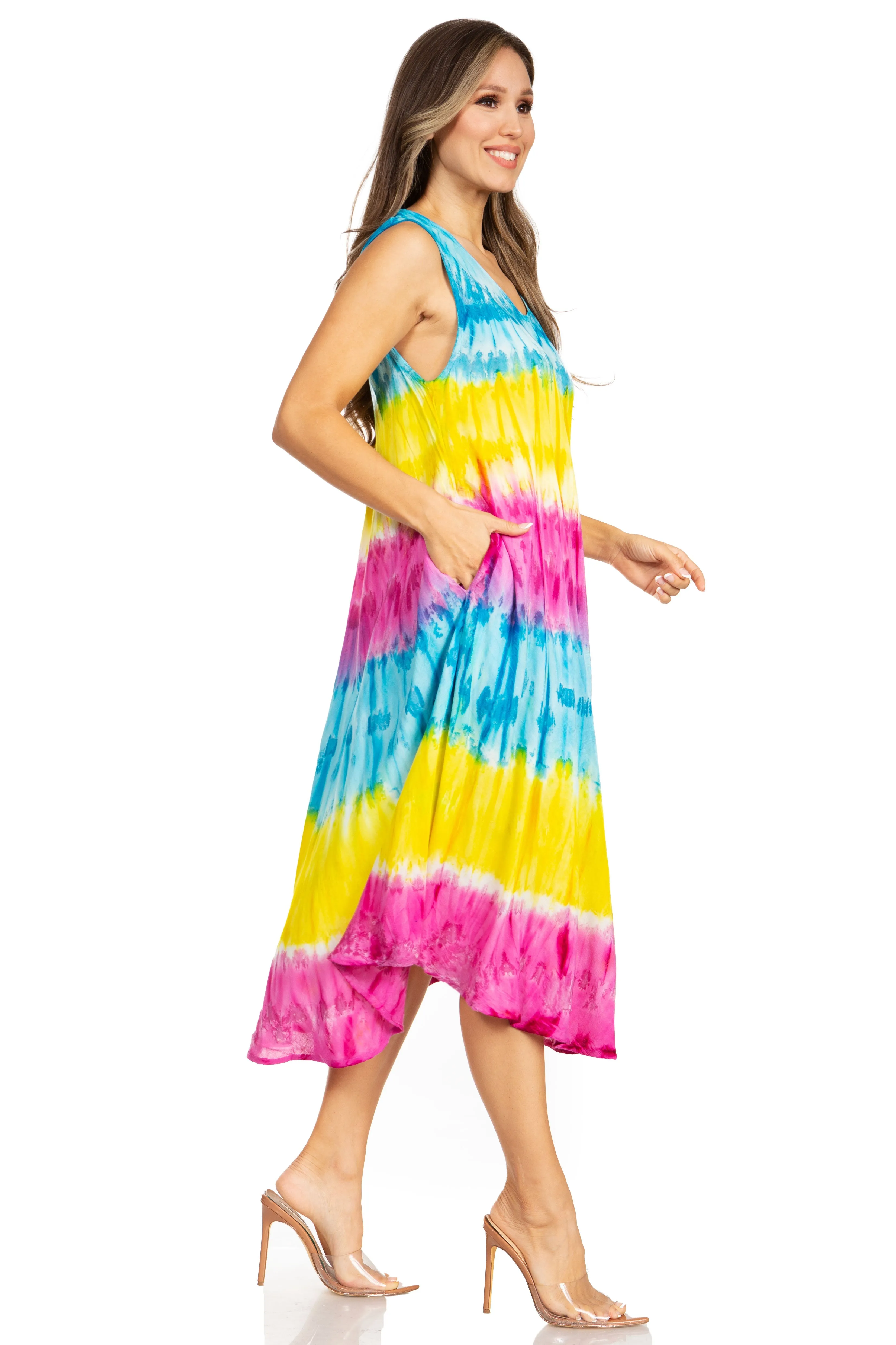 Sakkas Desert Sun Caftan Dress / Cover Up