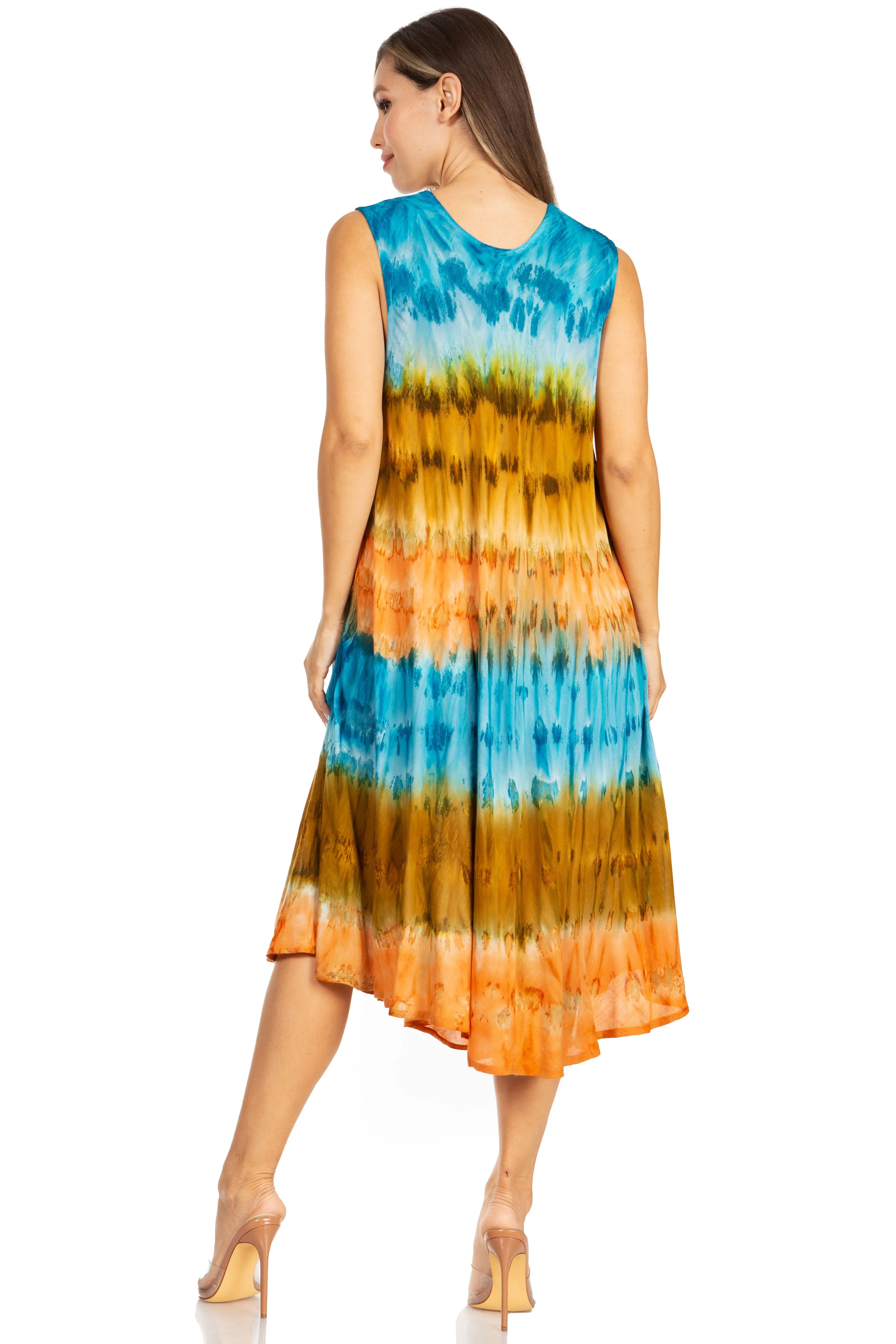 Sakkas Desert Sun Caftan Dress / Cover Up