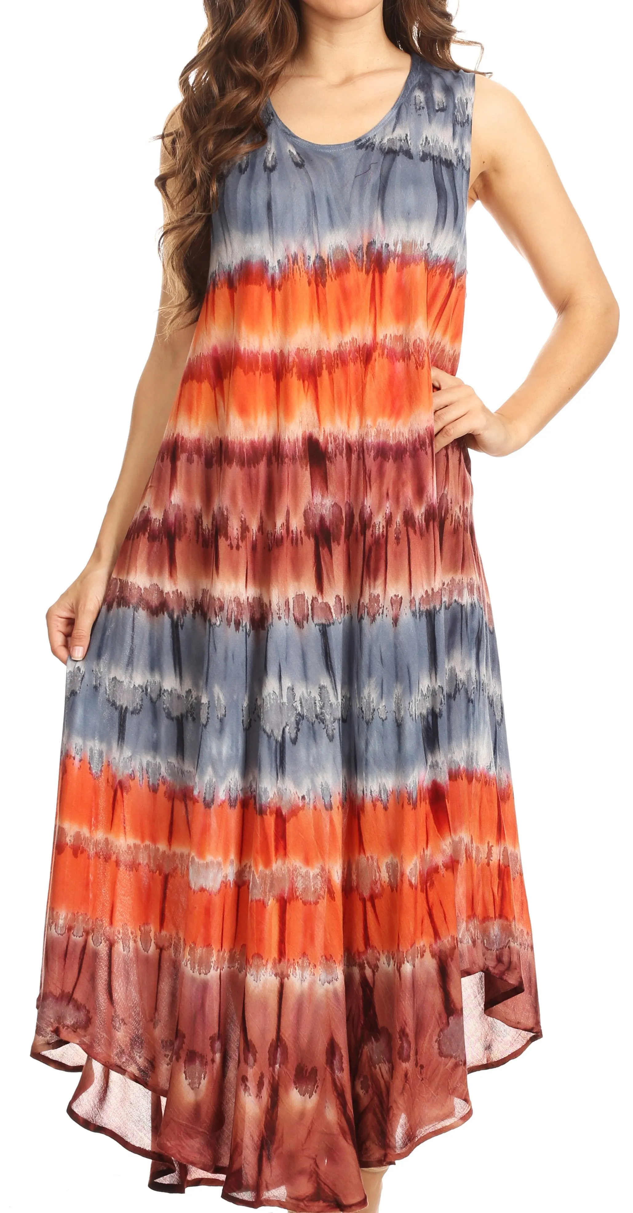 Sakkas Desert Sun Caftan Dress / Cover Up