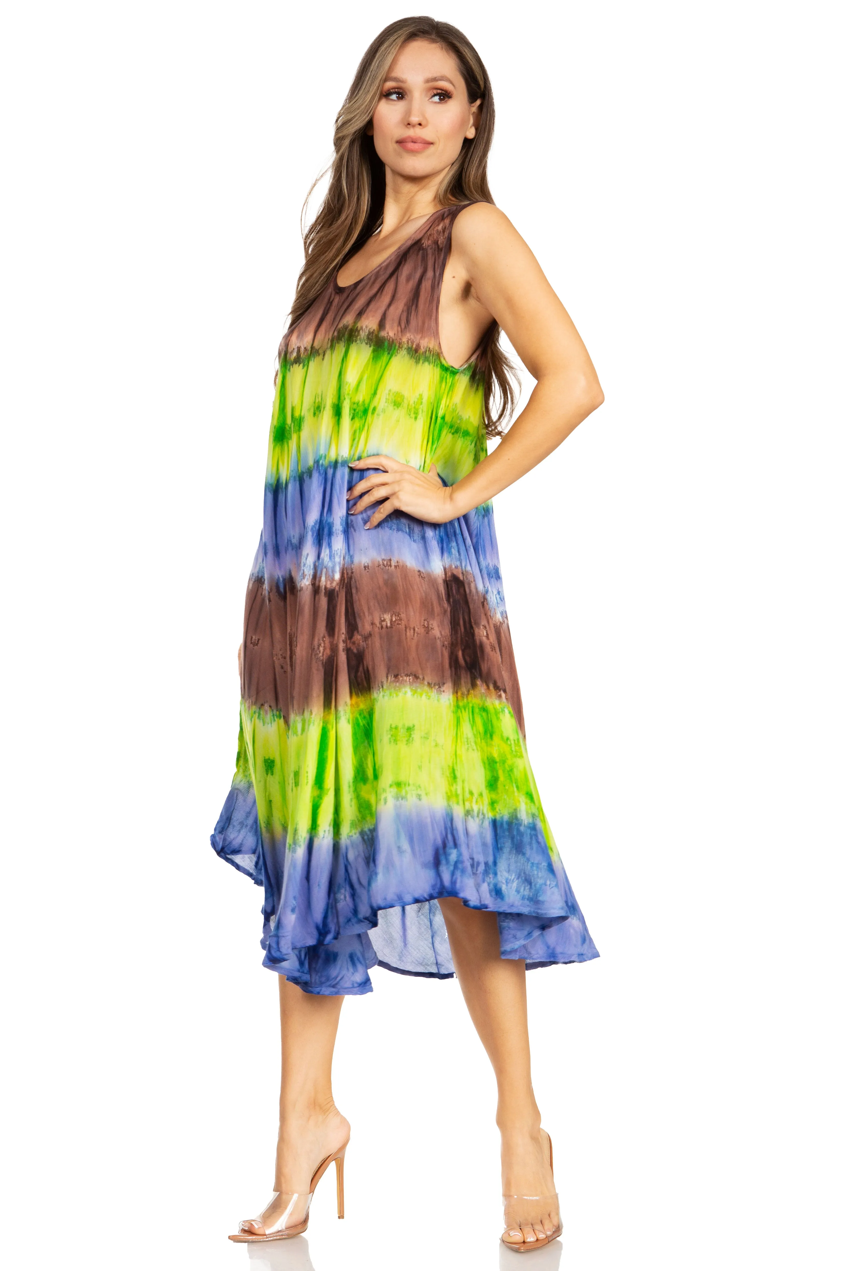 Sakkas Desert Sun Caftan Dress / Cover Up