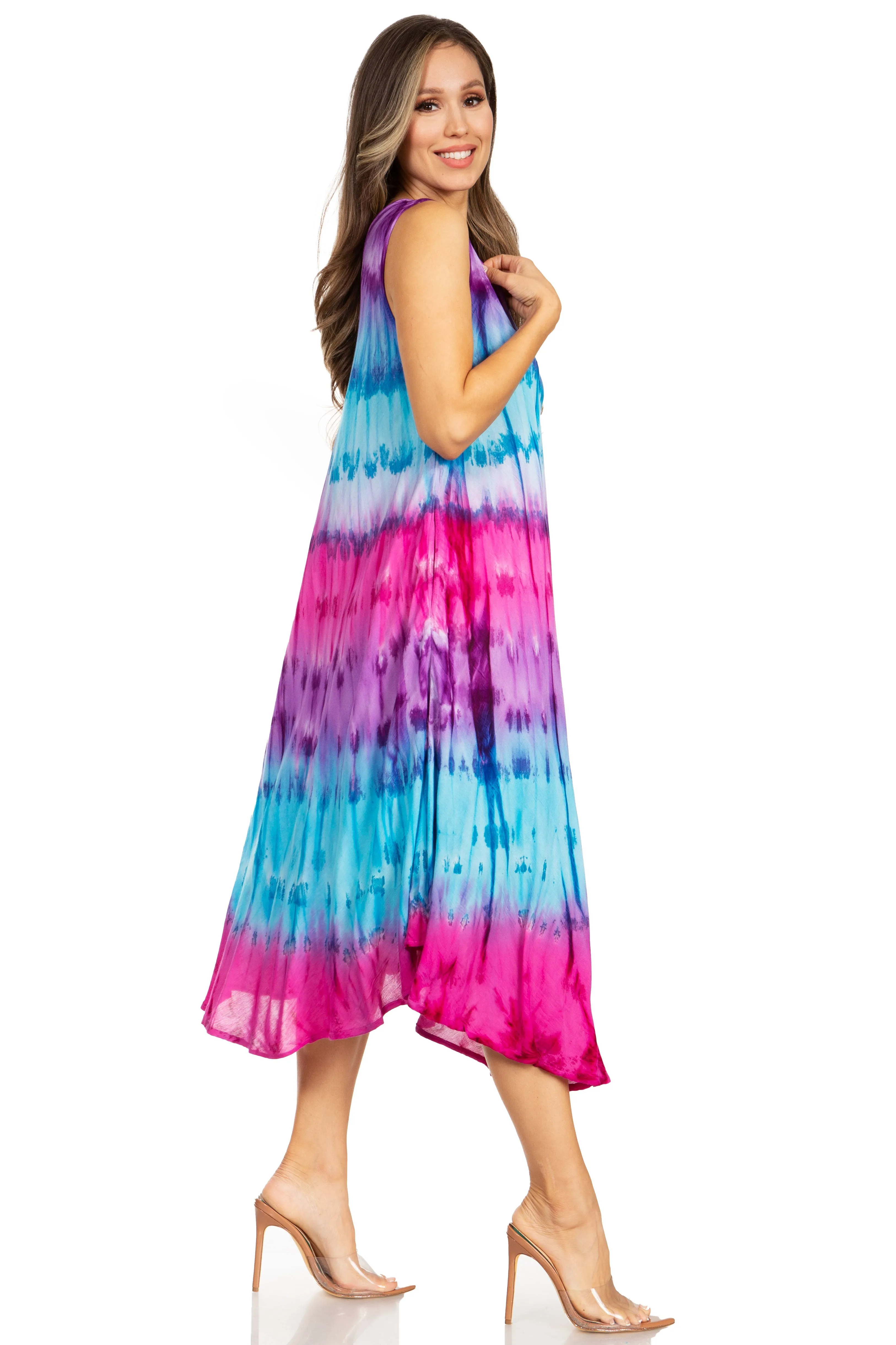 Sakkas Desert Sun Caftan Dress / Cover Up