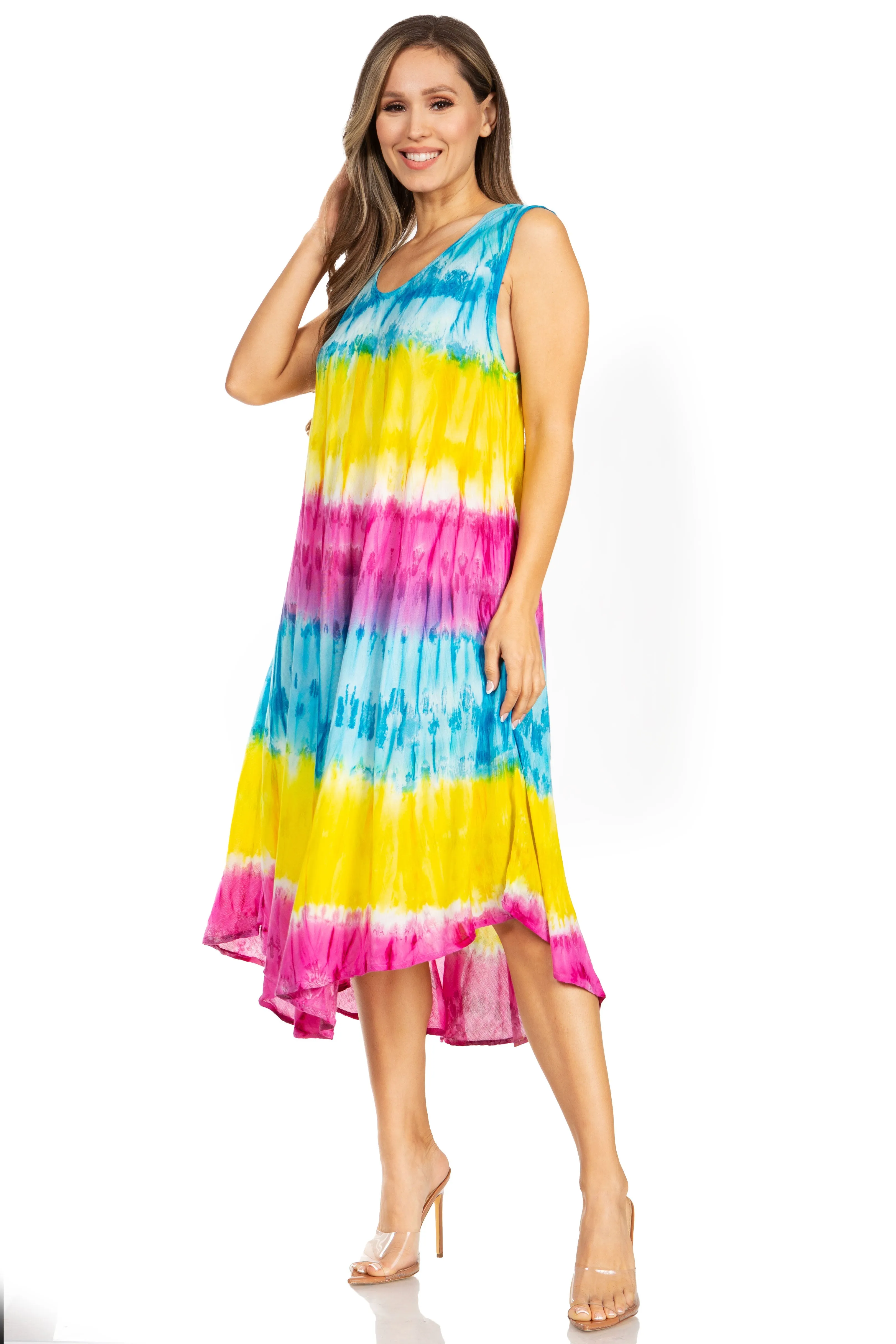 Sakkas Desert Sun Caftan Dress / Cover Up