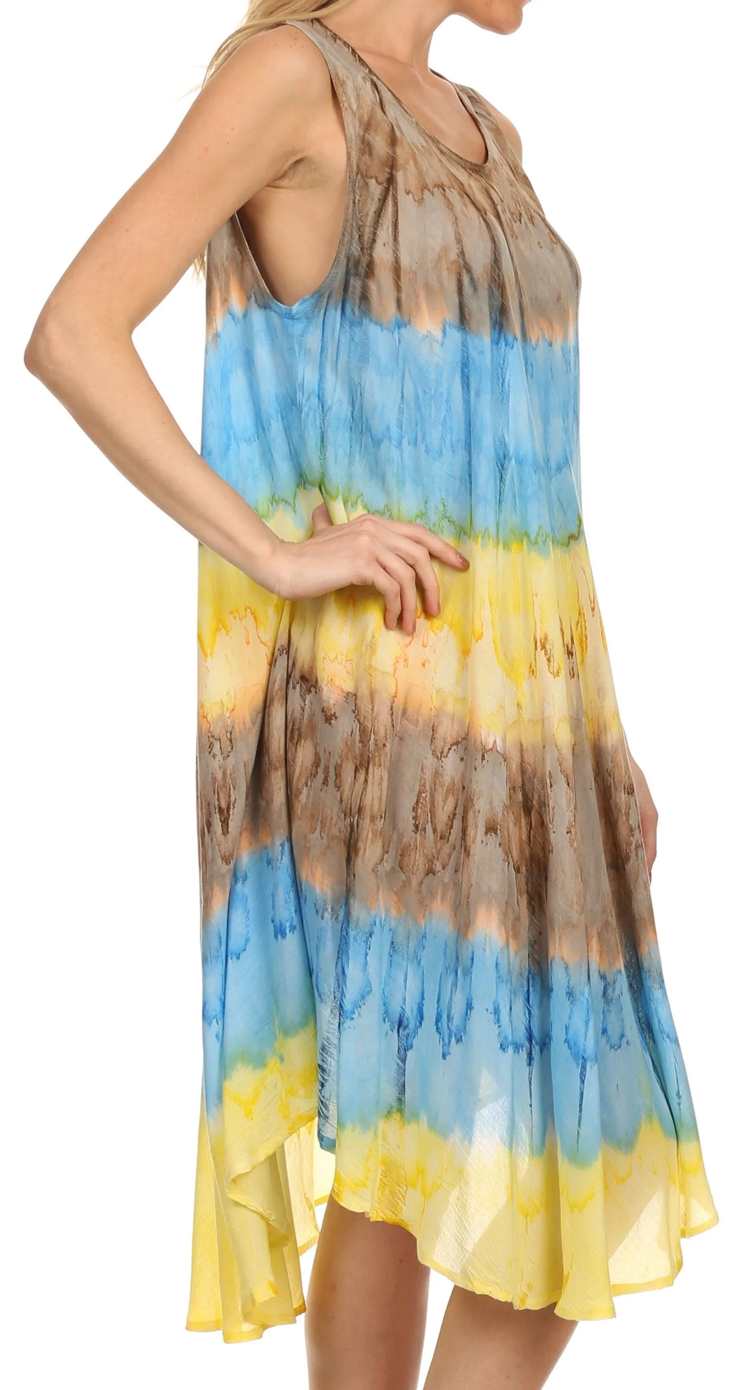 Sakkas Desert Sun Caftan Dress / Cover Up