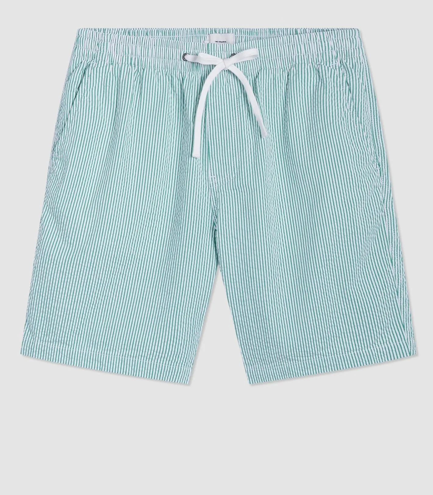 Seersucker Bengal Stripe Short - Green