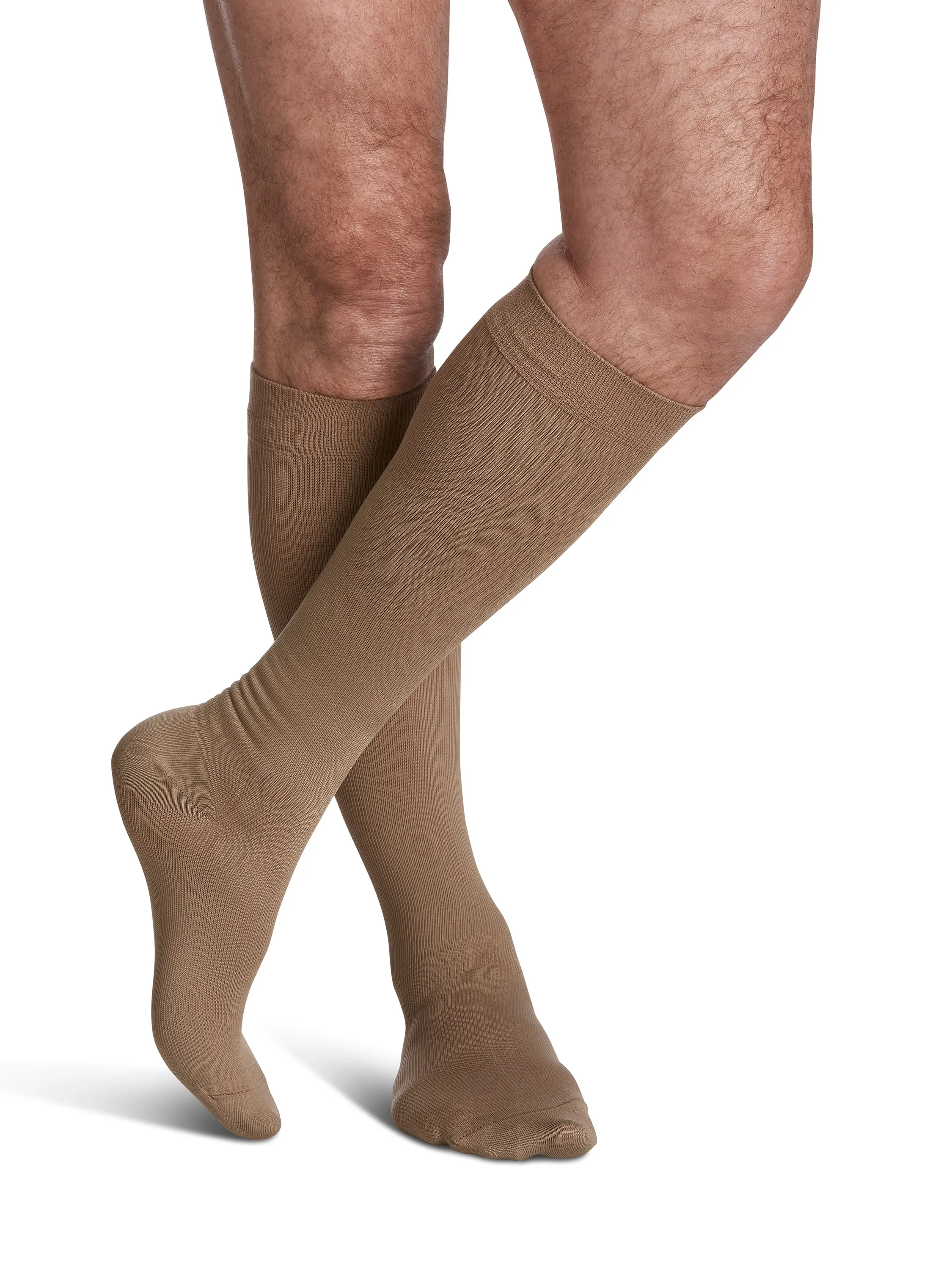 Sigvaris Style Microfiber (Formerly 820 Midtown Microfiber) Men's Knee High  20-30mmHg-Closed Toe