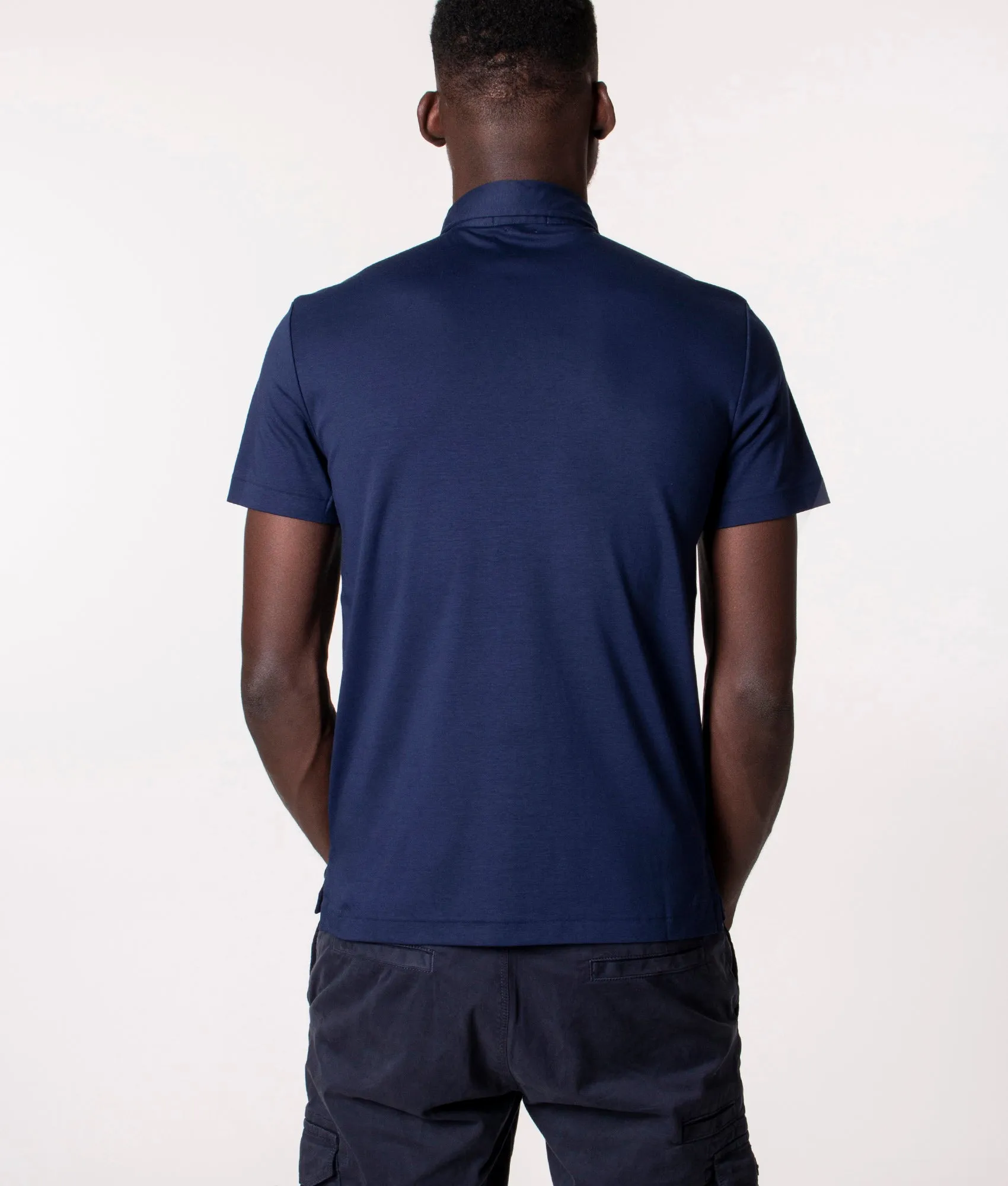 Slim Fit Interlock Polo Shirt