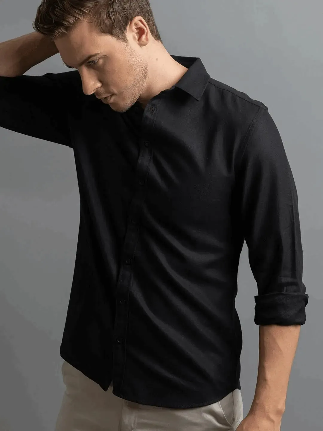 Slim Fit Twill Shirt