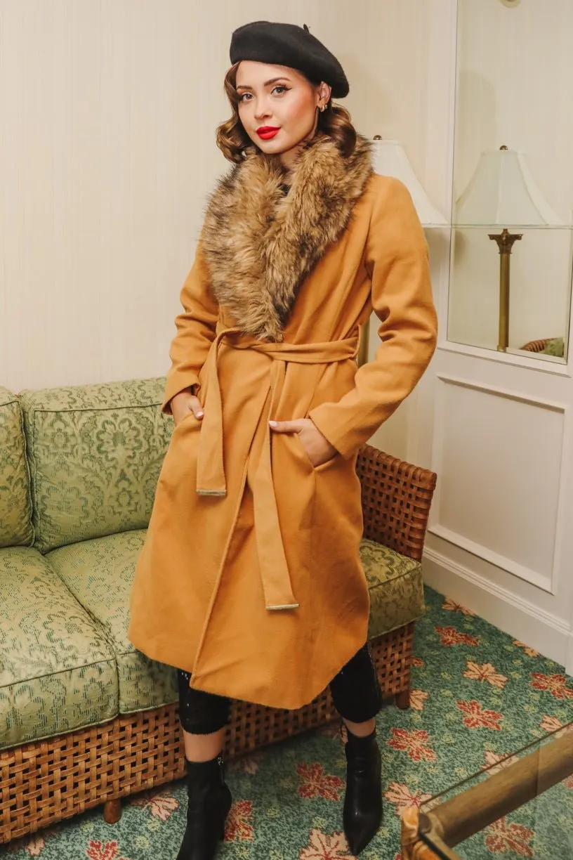 Sloane Coat in Camel - FINAL SALE