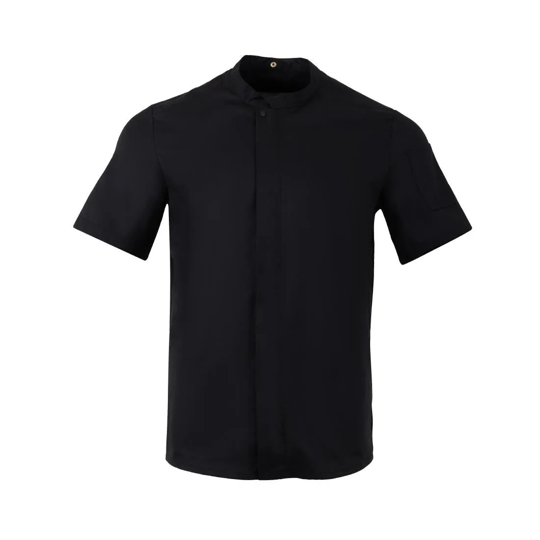 Southside Harlem Short Sleeve Chef Jacket Black Size S