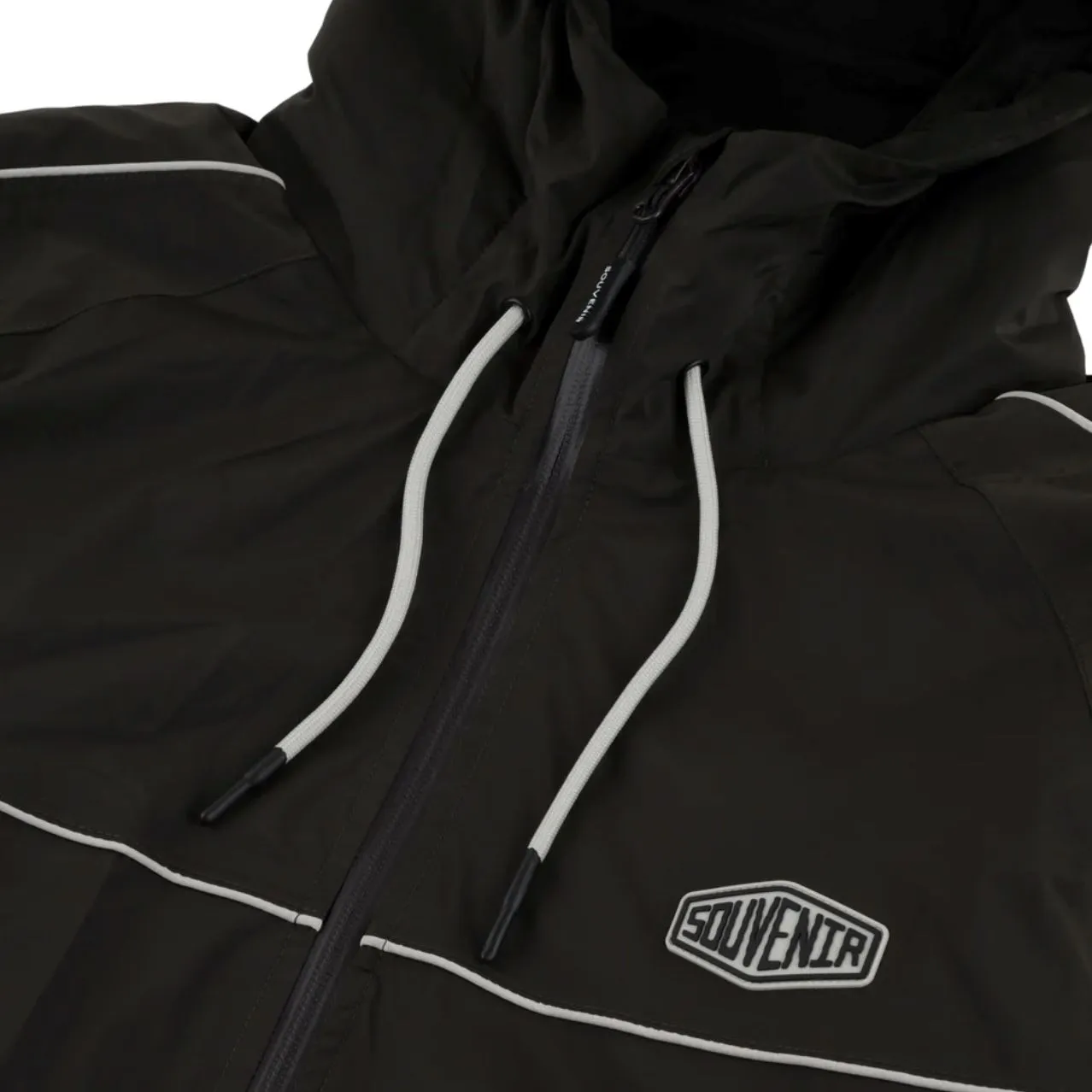 Souvenir Insulated Track Jacket - Vintage Black