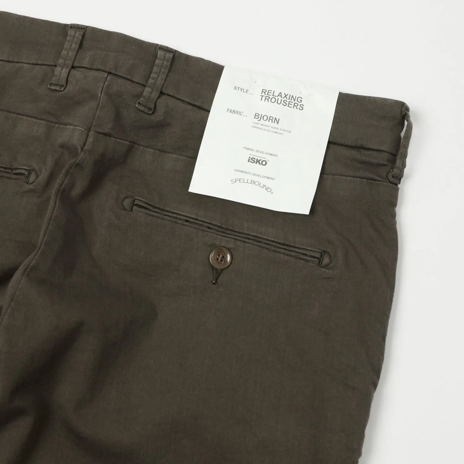 Spellbound 43-729T Slim Tapered Chino - Dark Olive