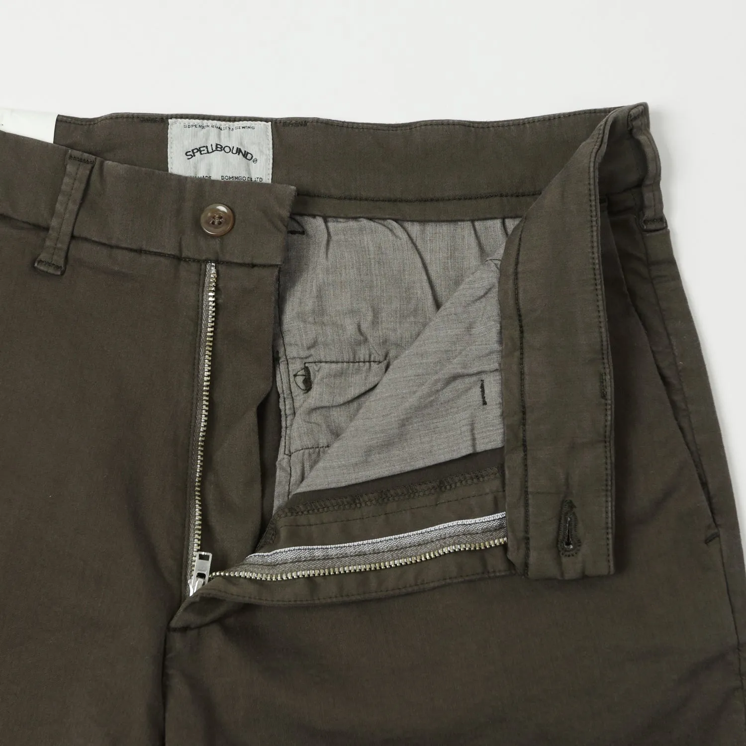 Spellbound 43-729T Slim Tapered Chino - Dark Olive