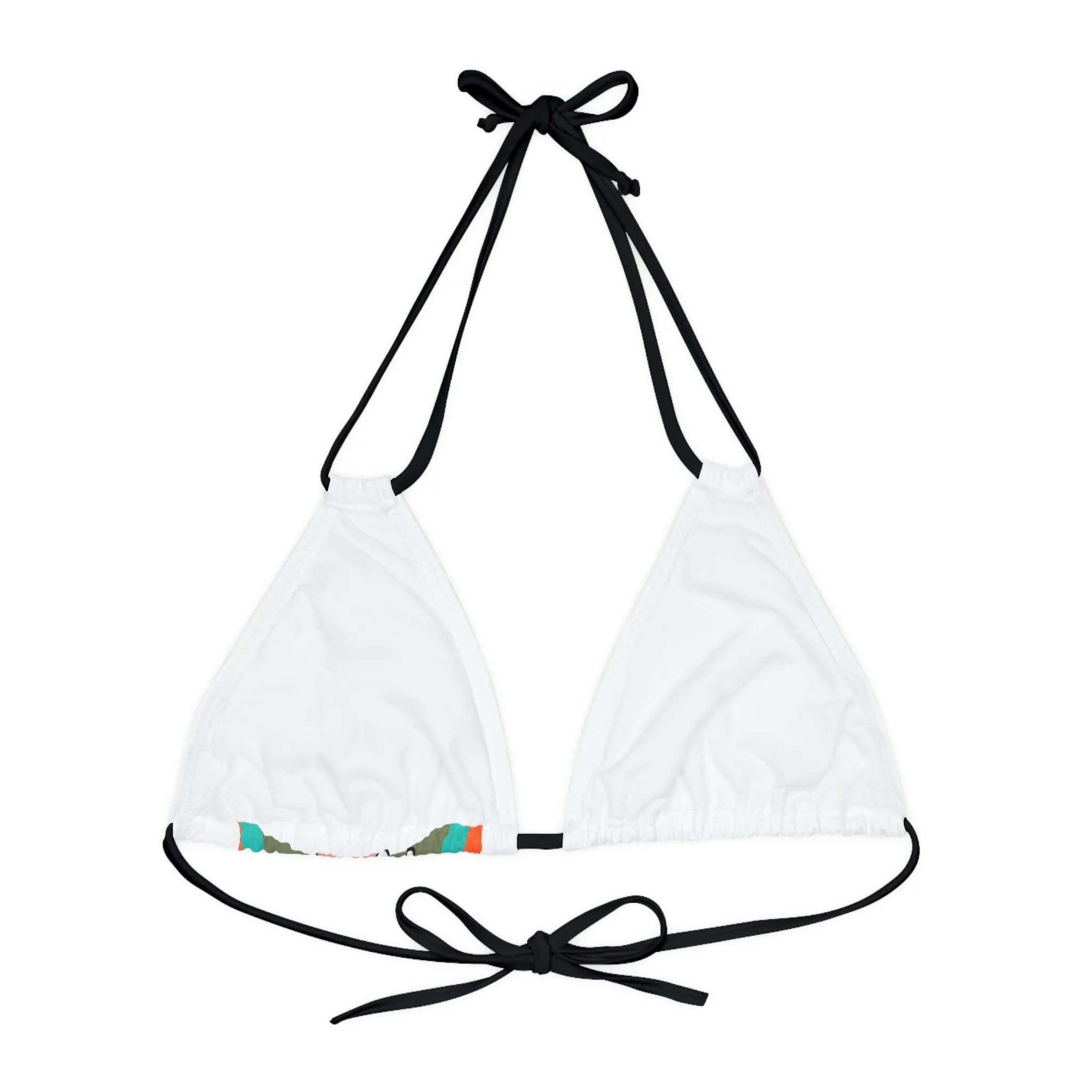 Splash Strappy Triangle Bikini Top