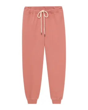 The Cropped Sweatpant. Solid -- Rosette