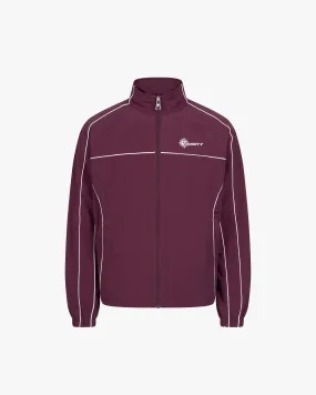 TRACK JACKET BURGUNDY