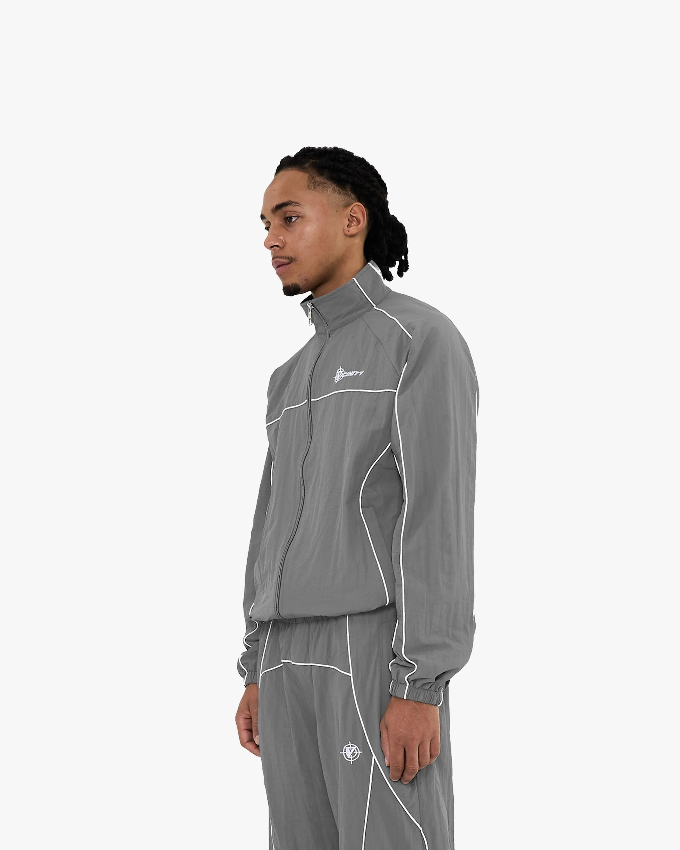 TRACK JACKET DARK GREY