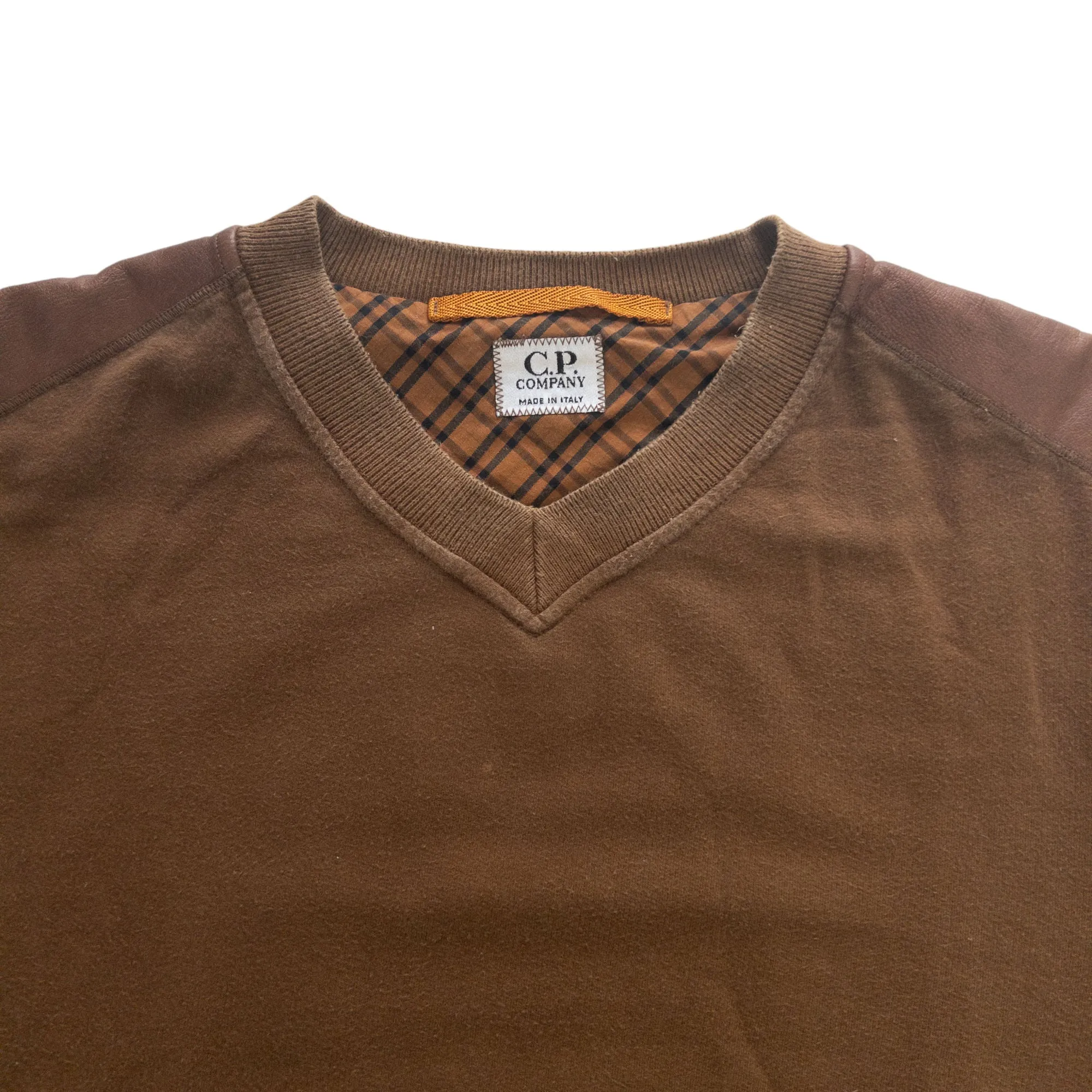 Vintage CP Company V Neck Jumper Size S