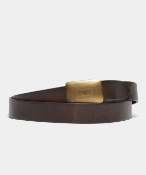 Vintage Leather Belt in Brown