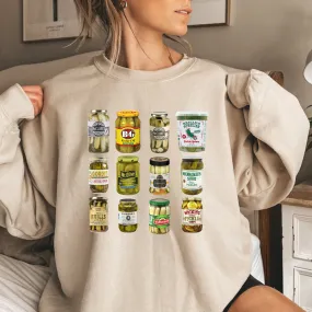 Vintage Pickle Sweatshirt | Pickle Jar Sweatshirt