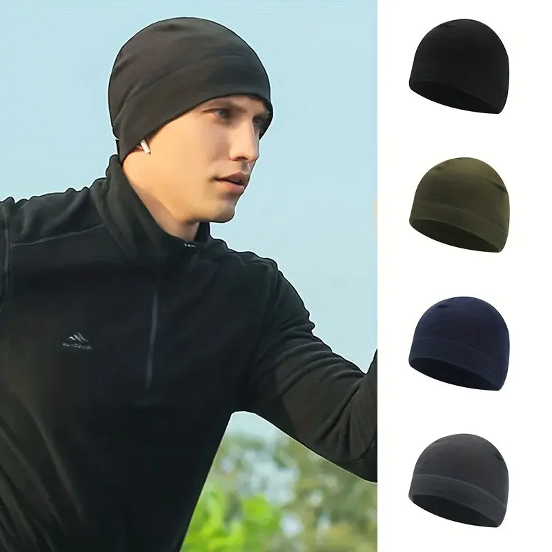 Windproof Polar Fleece Winter Cap Perfect Gift for Skiing  Cycling