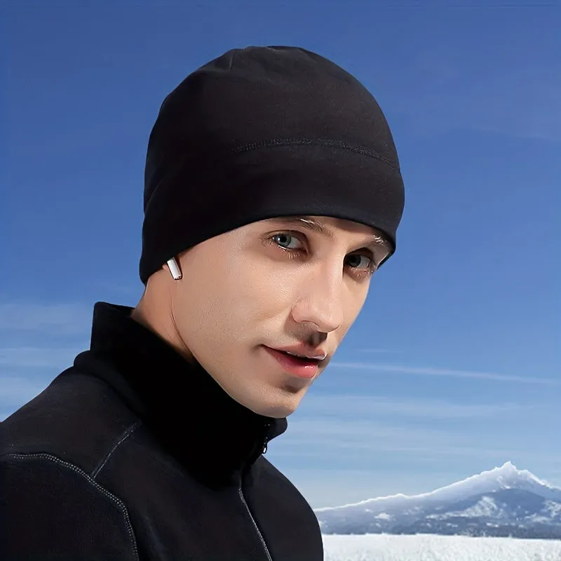 Windproof Polar Fleece Winter Cap Perfect Gift for Skiing  Cycling