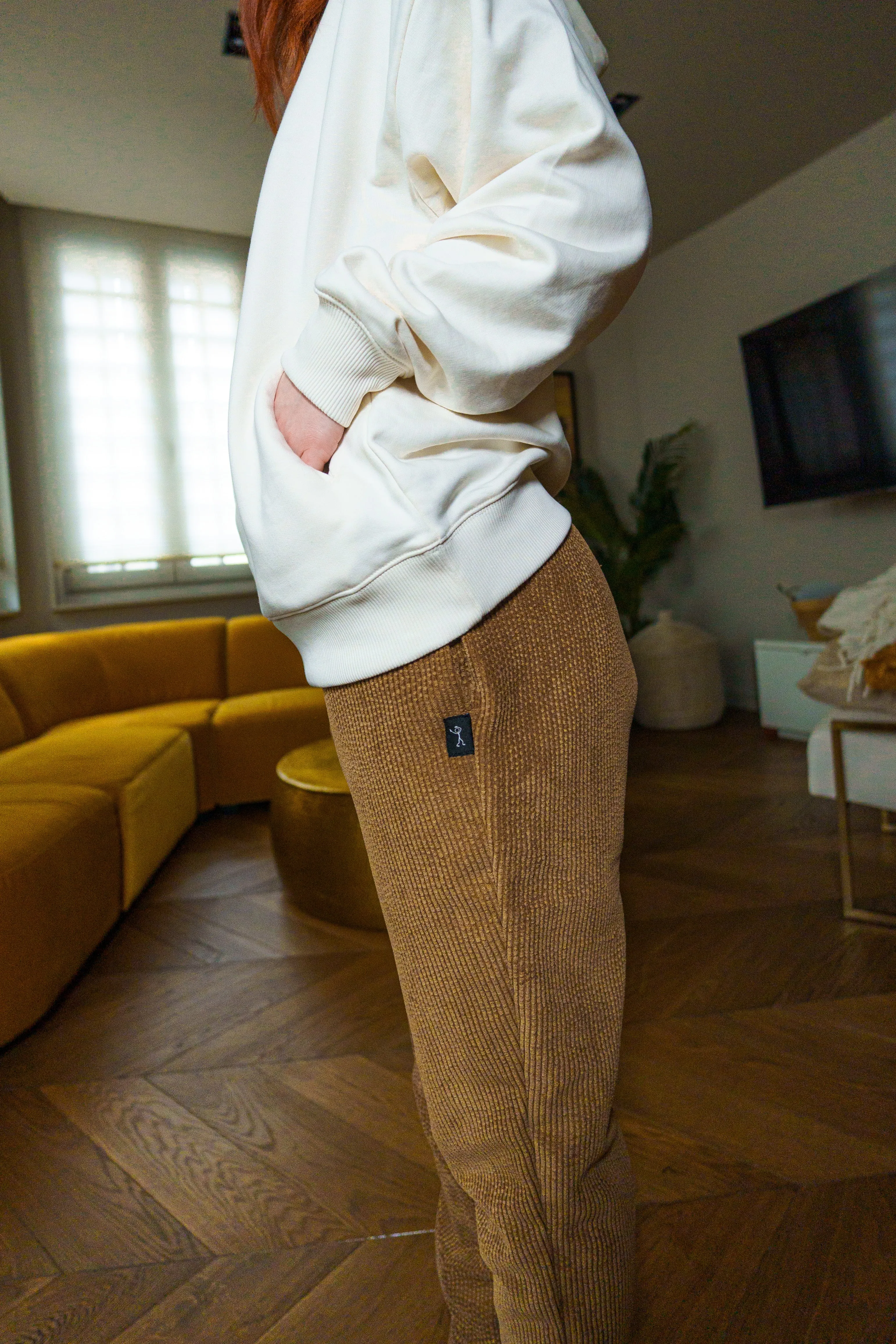 Women's Brown Corduroy Pants