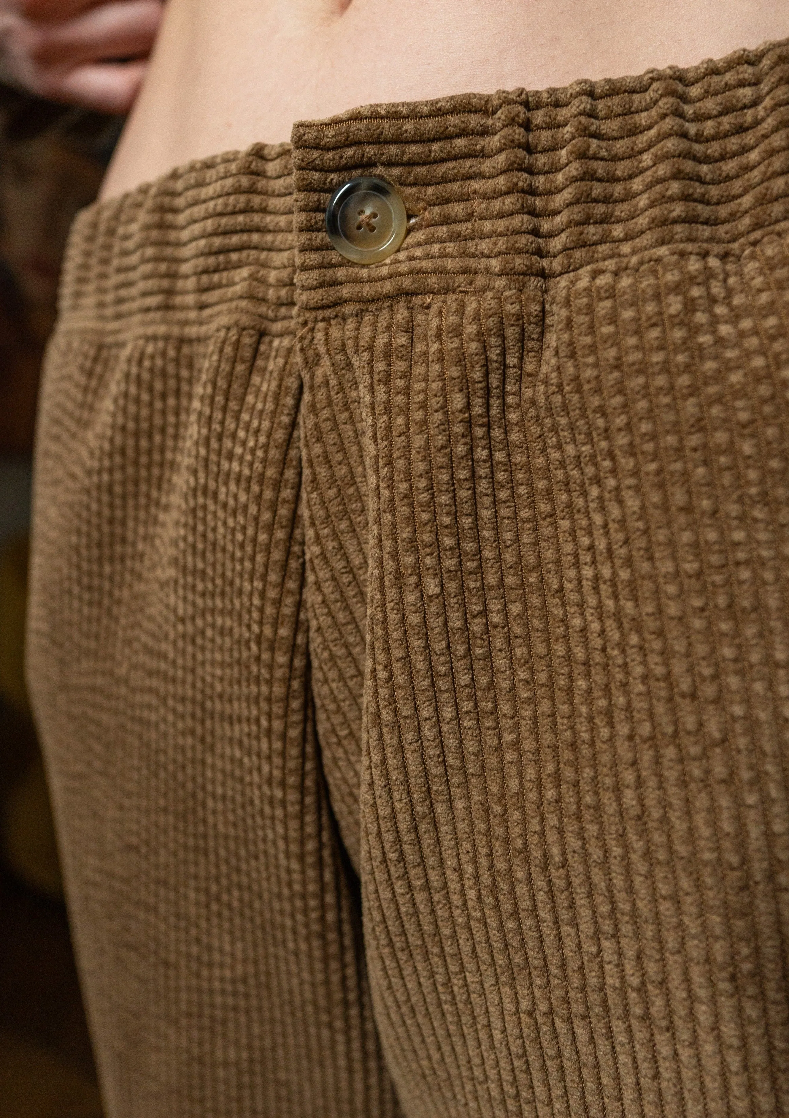 Women's Brown Corduroy Pants