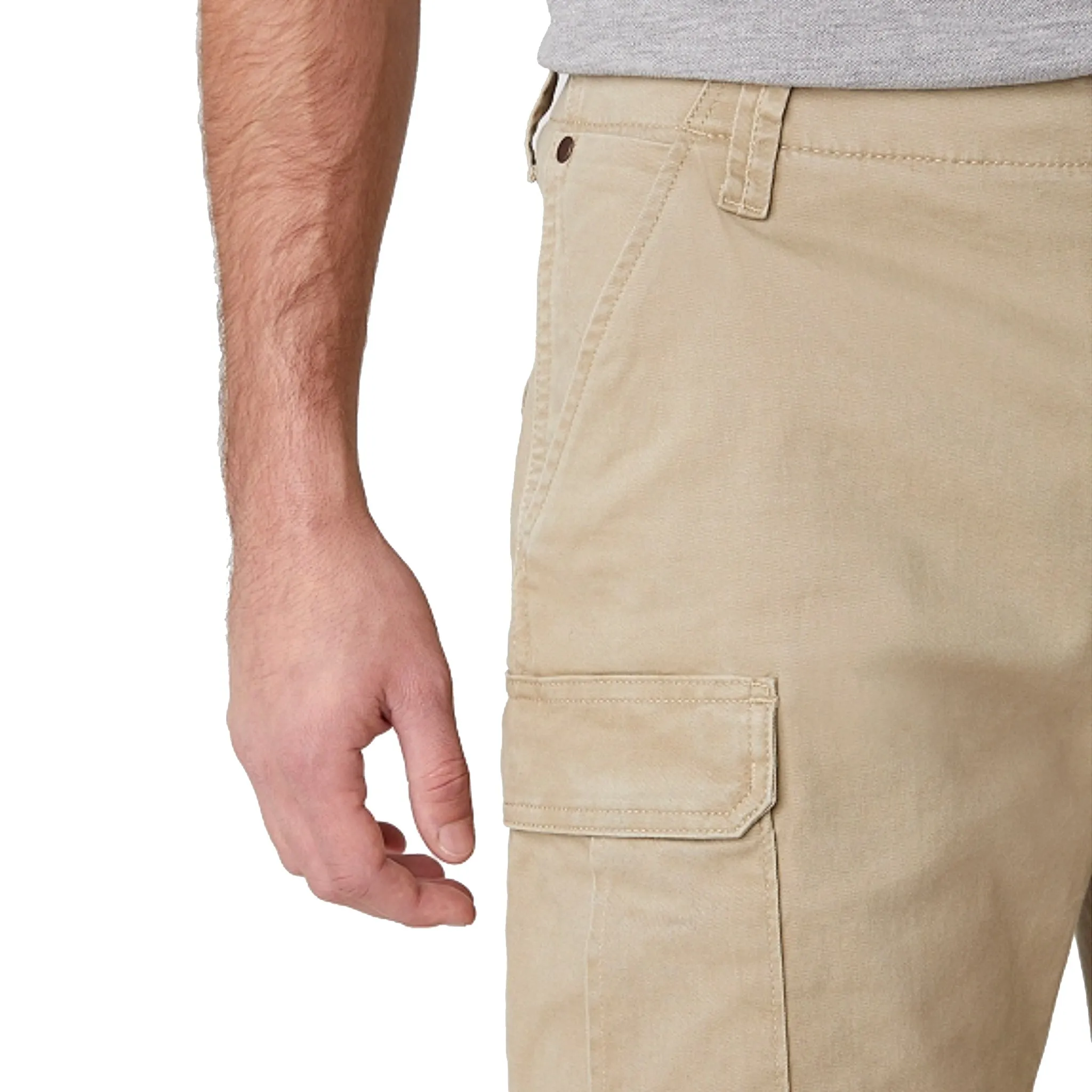 Wrangler Cargo Shorts - Saddle